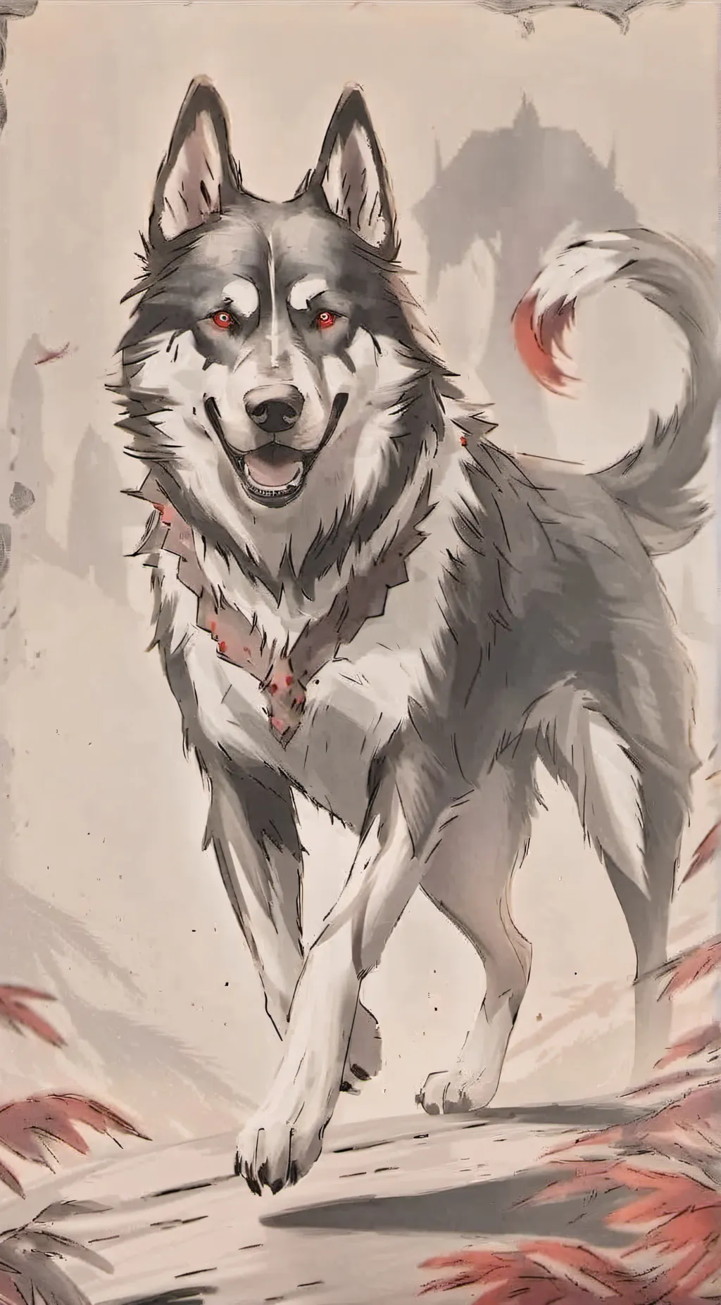 ai character: The blood harvest background