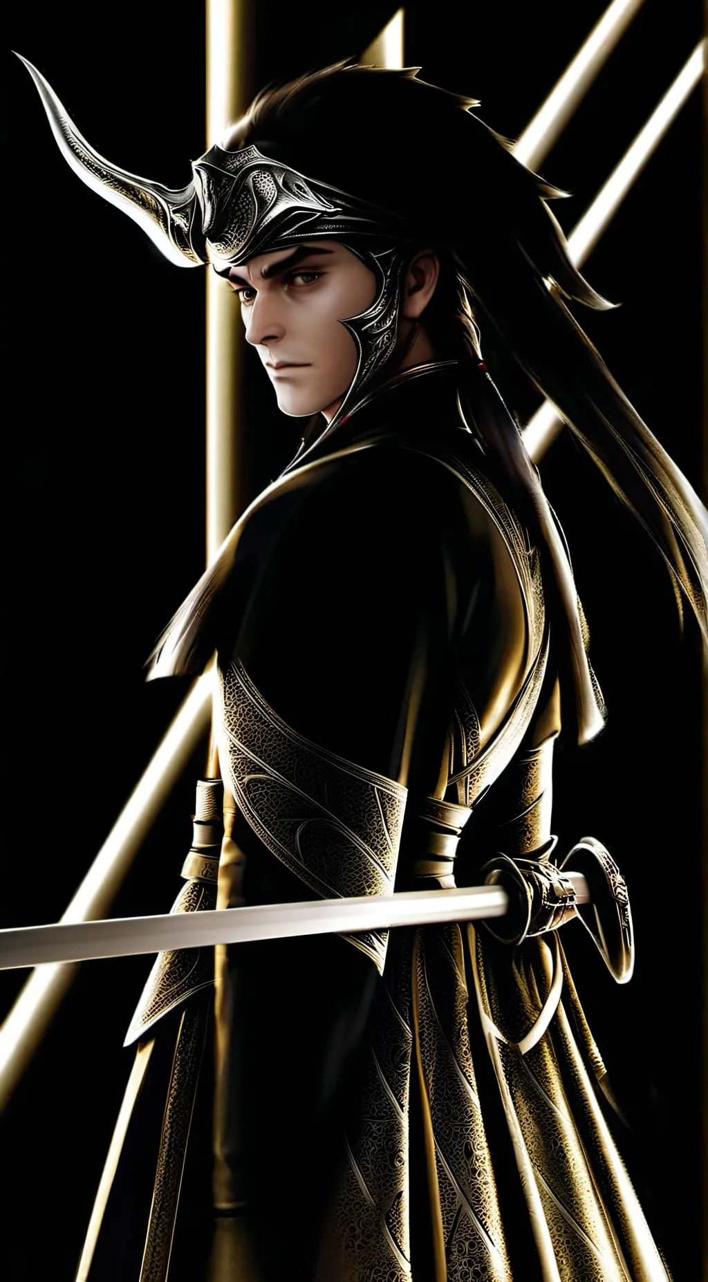 ai character: Loki background