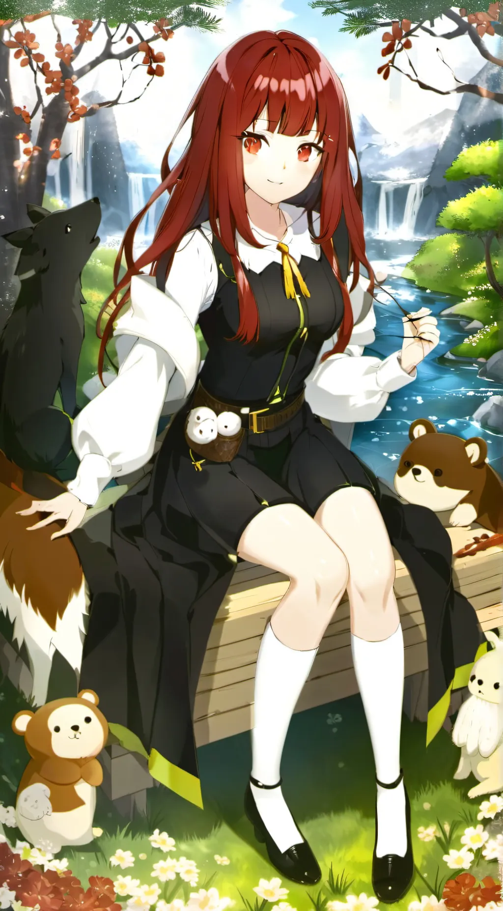 ai character: Soy background