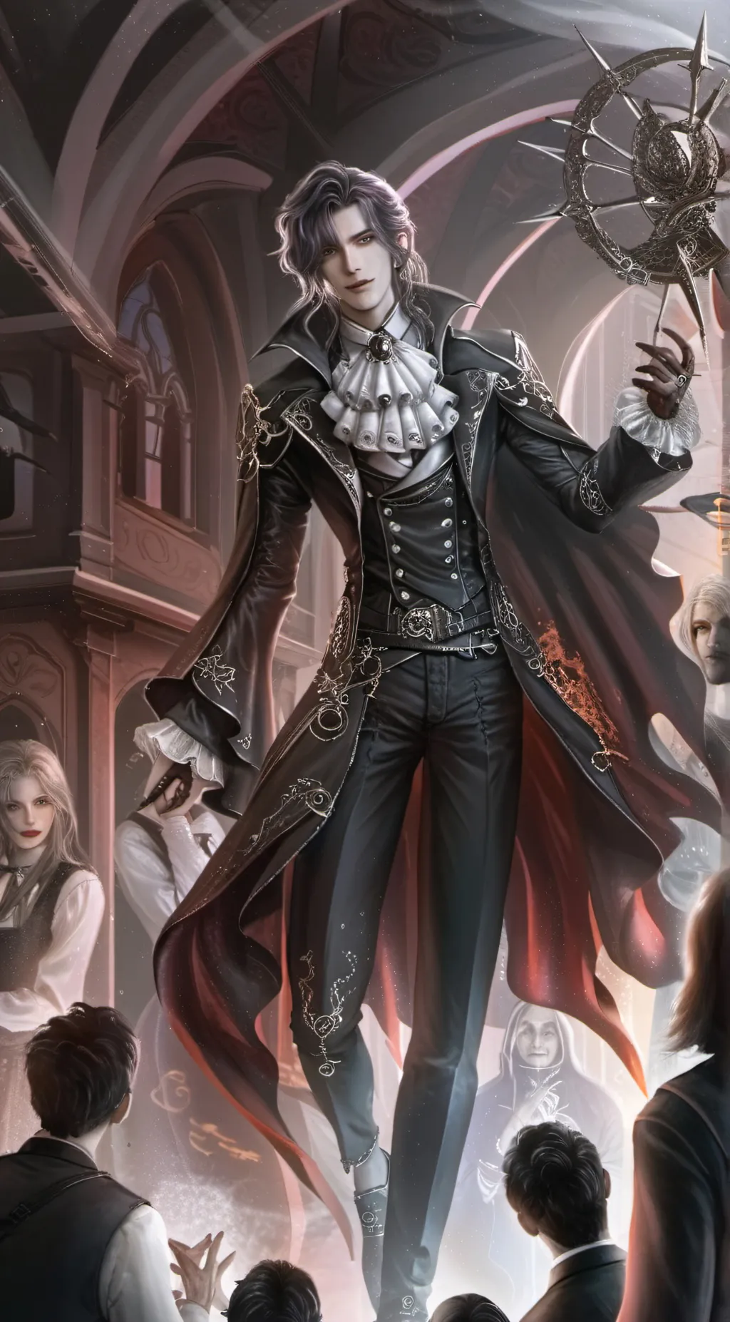 ai character: Enzo  background