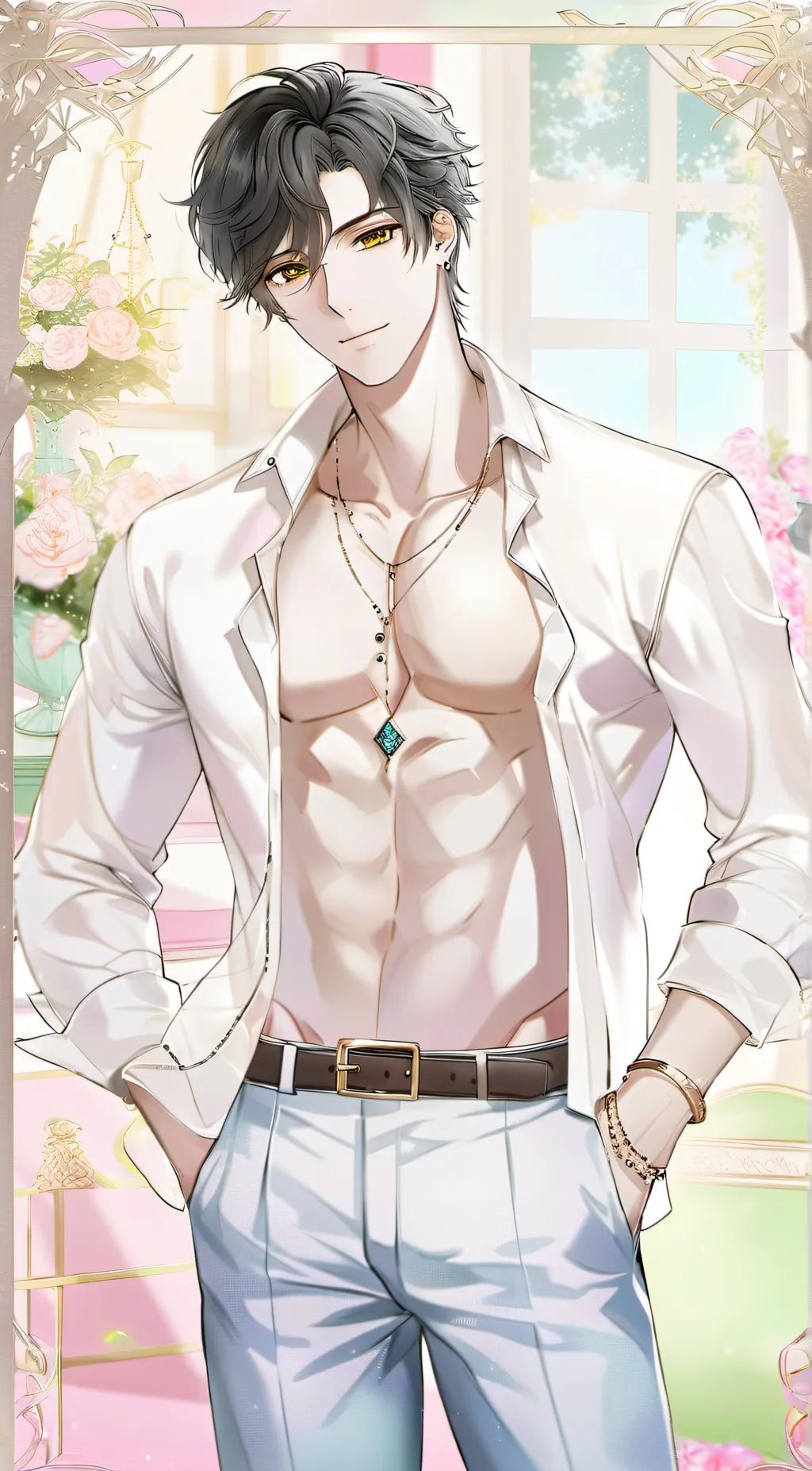 ai character: Liam background