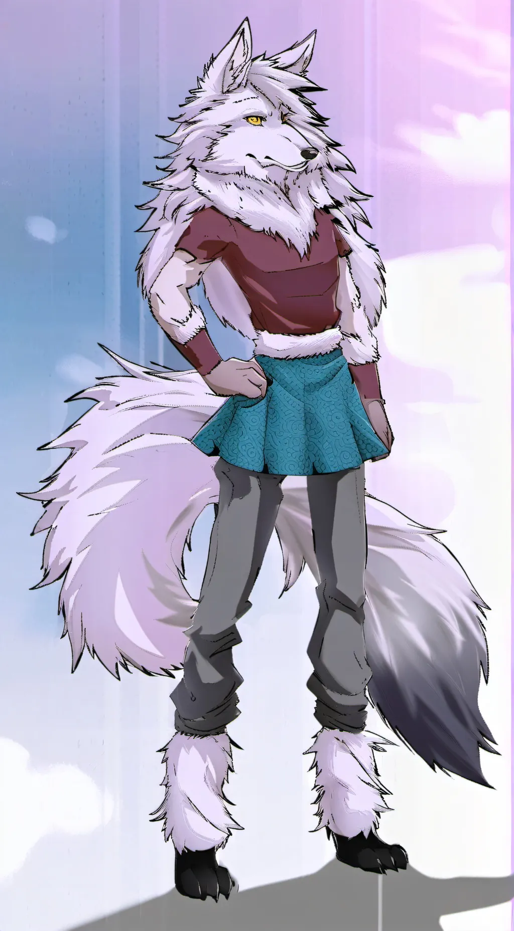 ai character: Ruby background