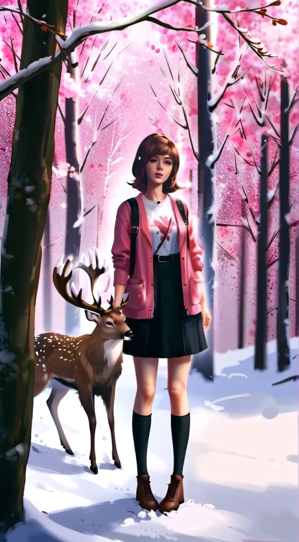 ai character: Max Caulfield  background