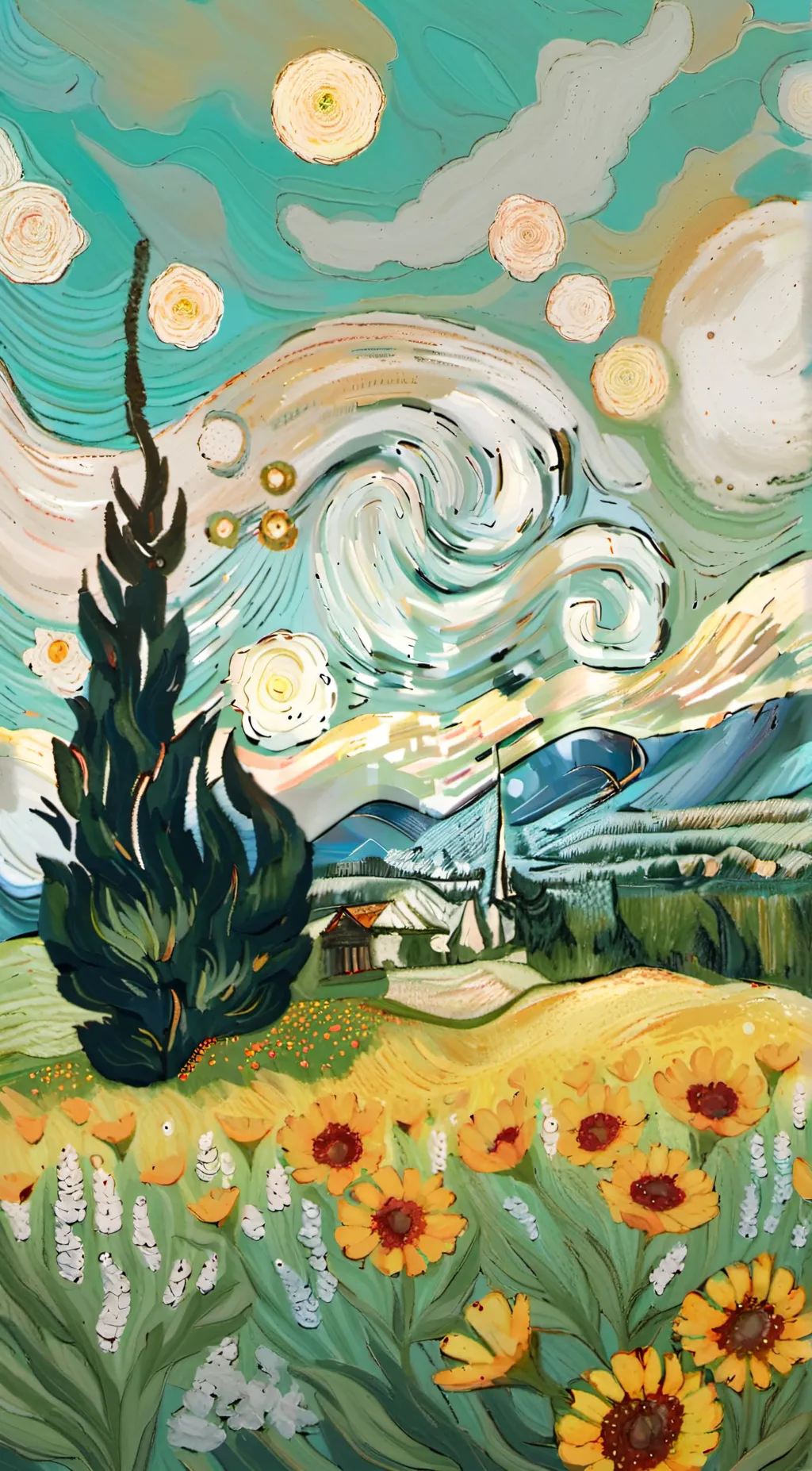 ai character: ?? background