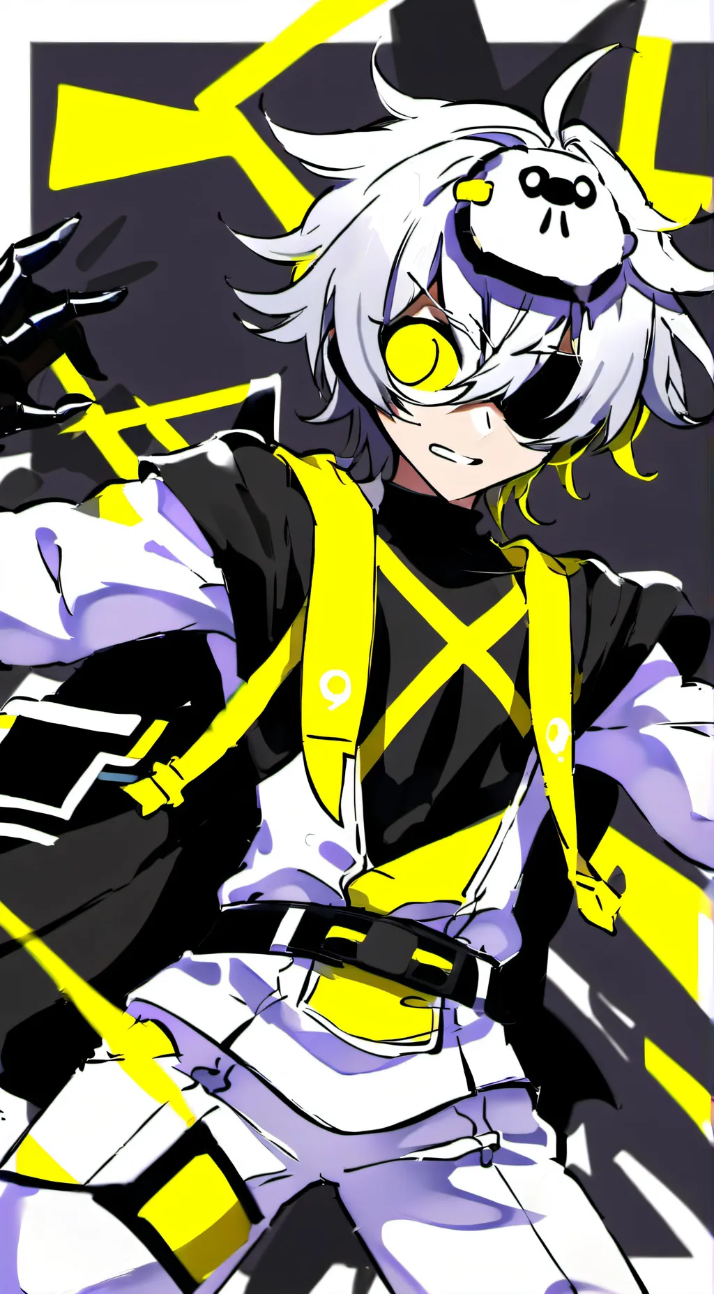 ai character: Z background