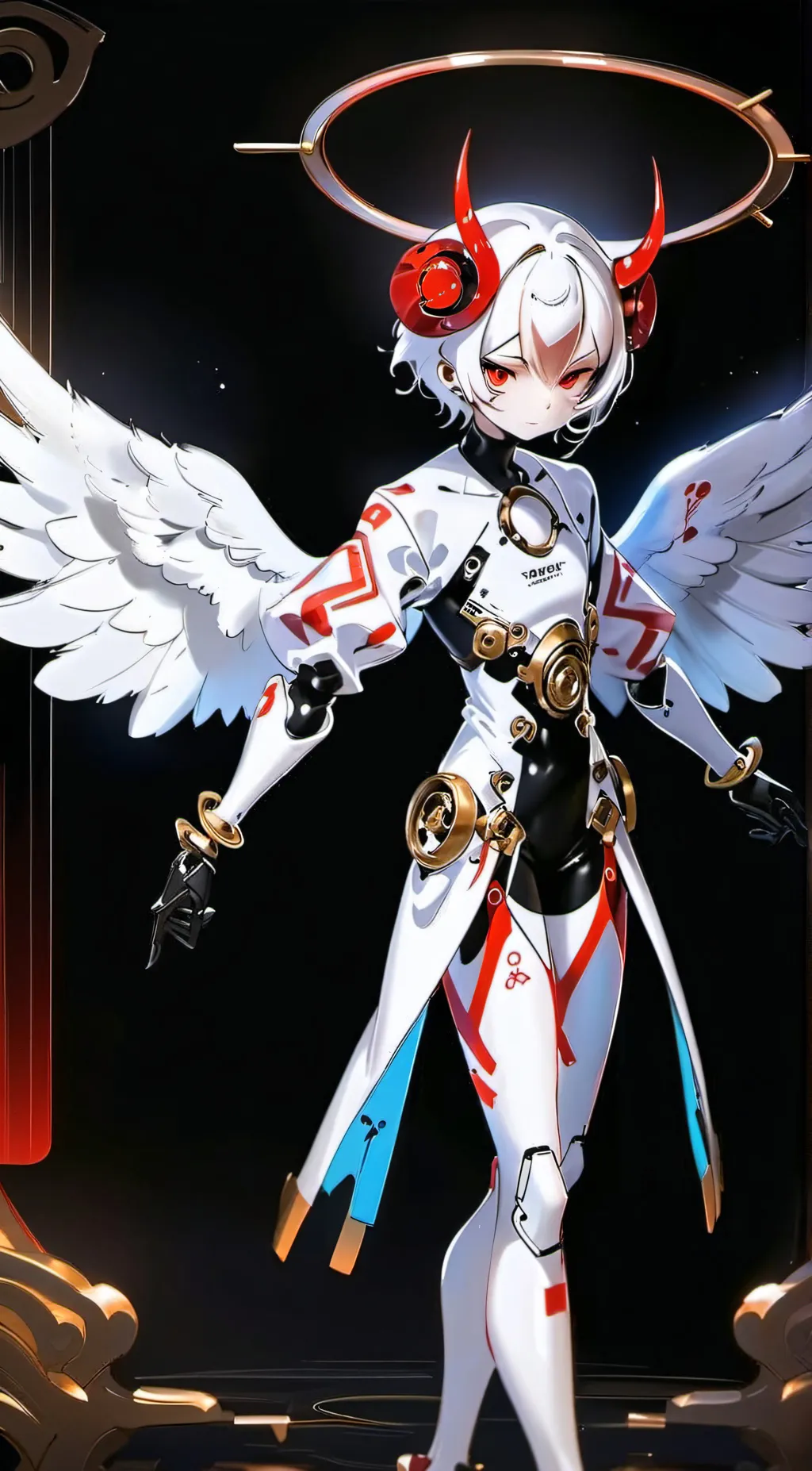 ai character: Angel Hazbin Hotel background