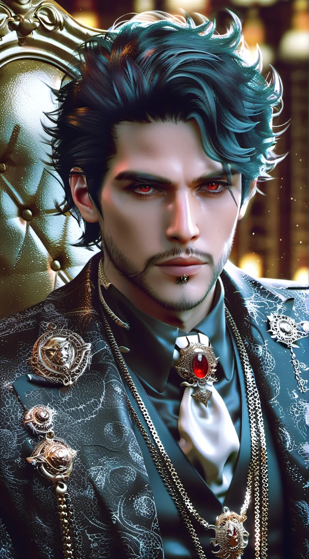 ai character: Rafael Romanof  background