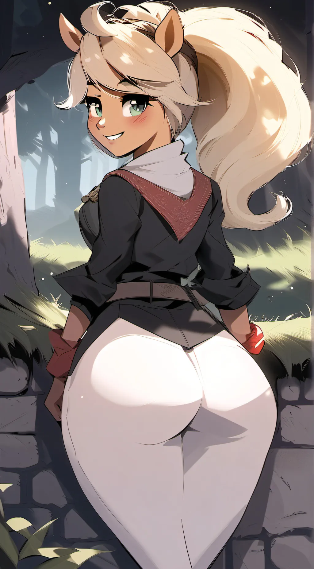 ai character: Applejack background