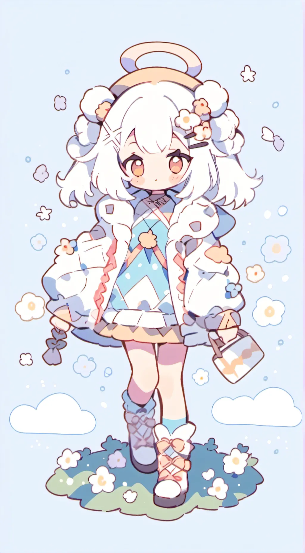 ai character: Chibi Skyler background