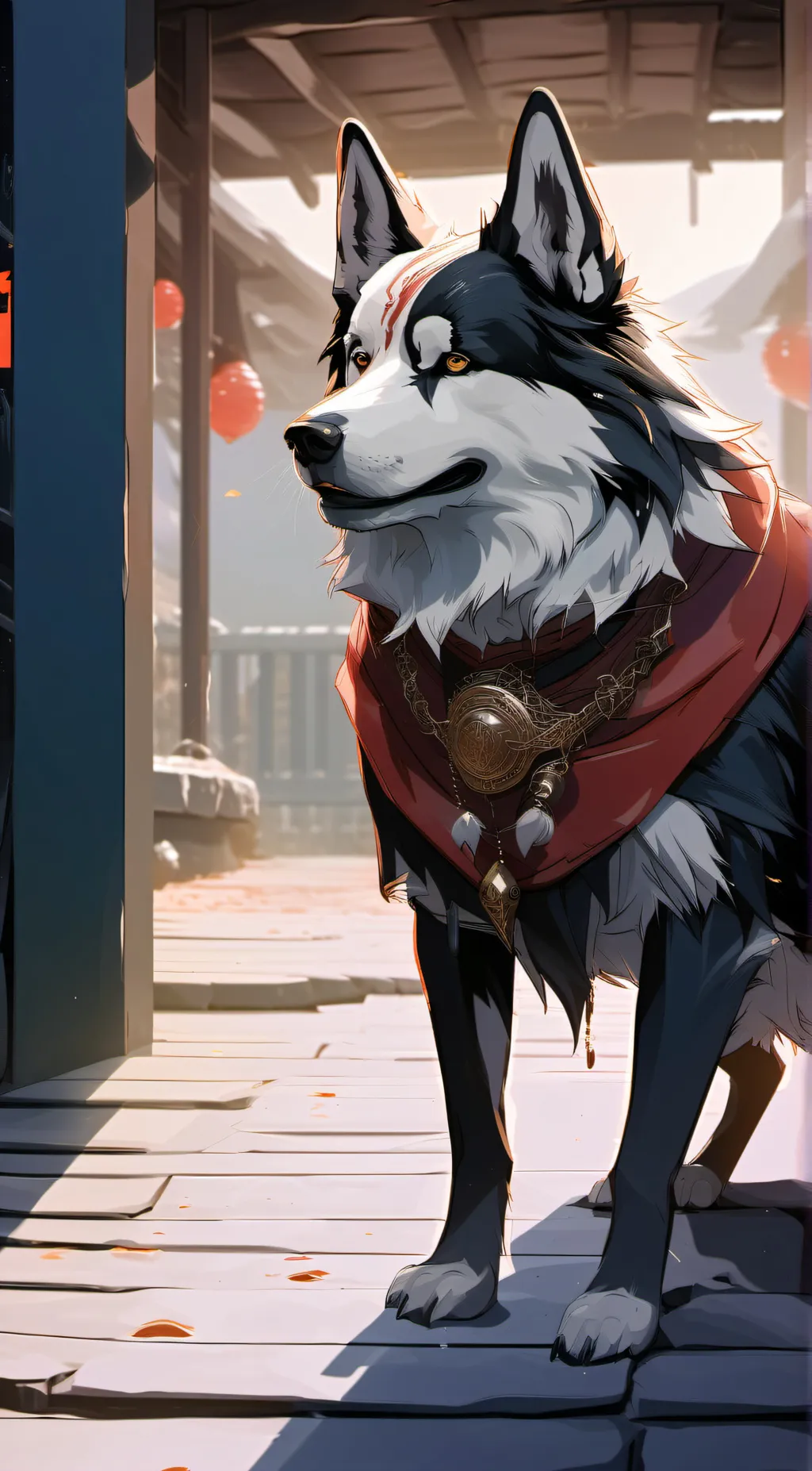 ai character: alastor pet background