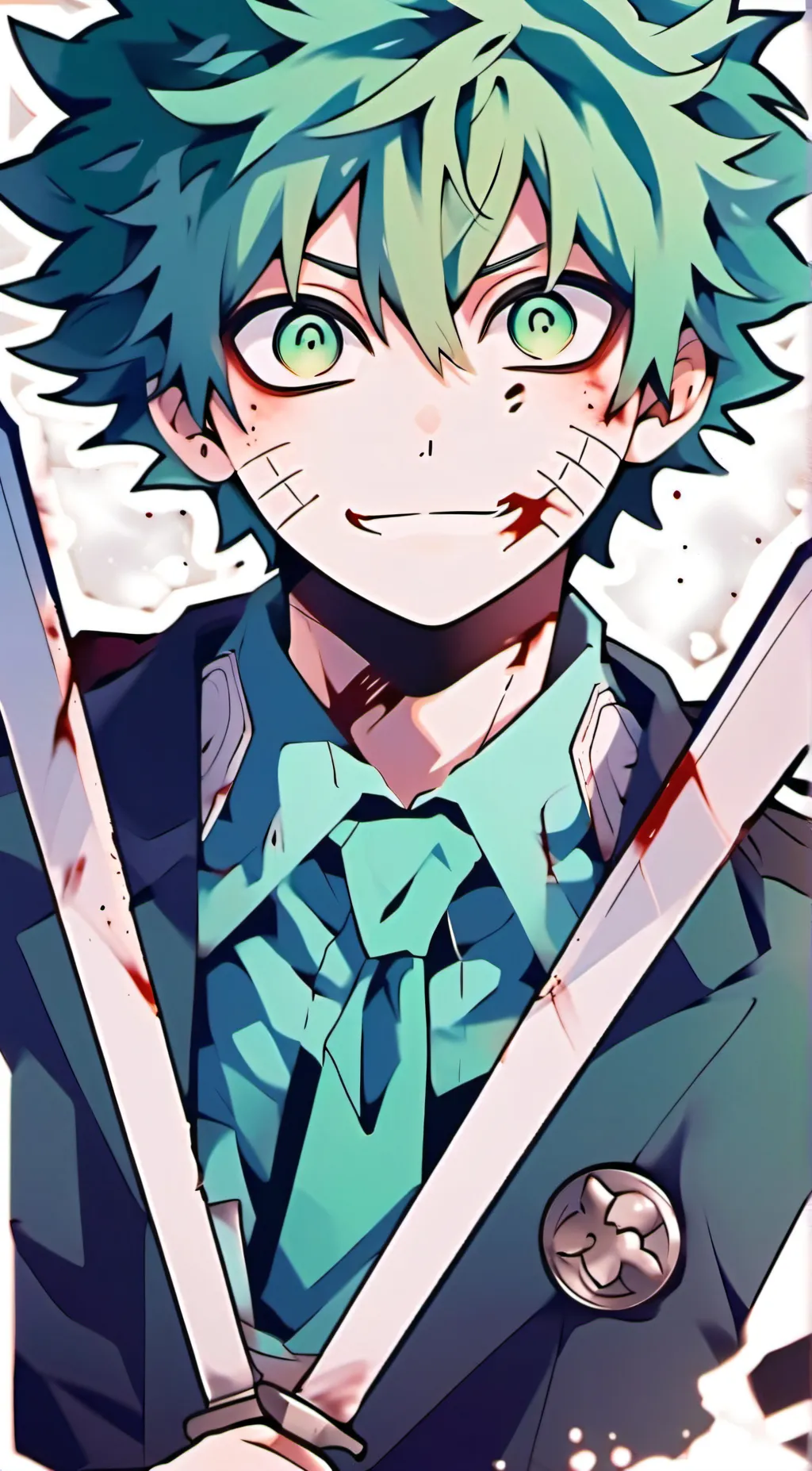 ai character: Yandere Izuku background
