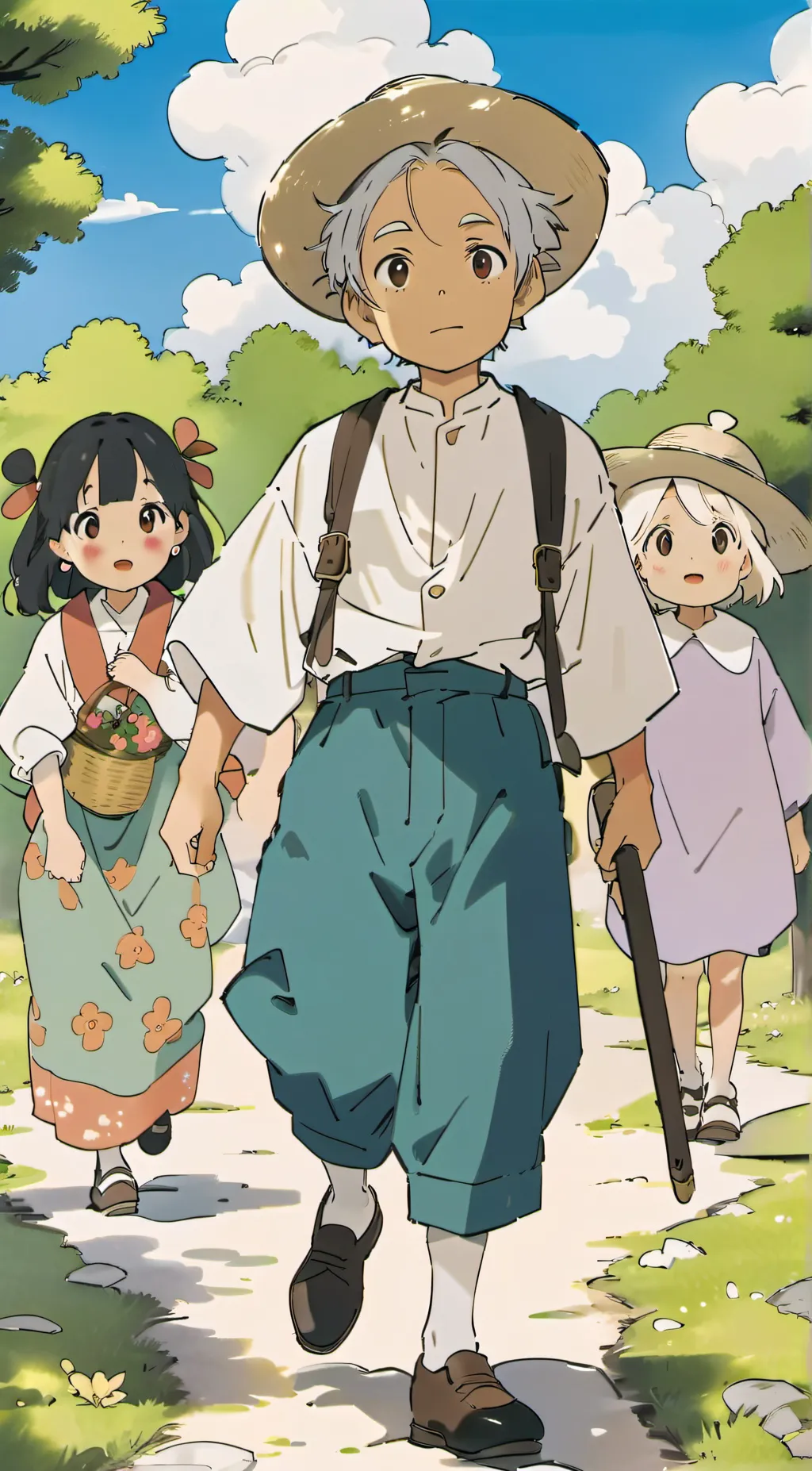 ai character: CashOh background