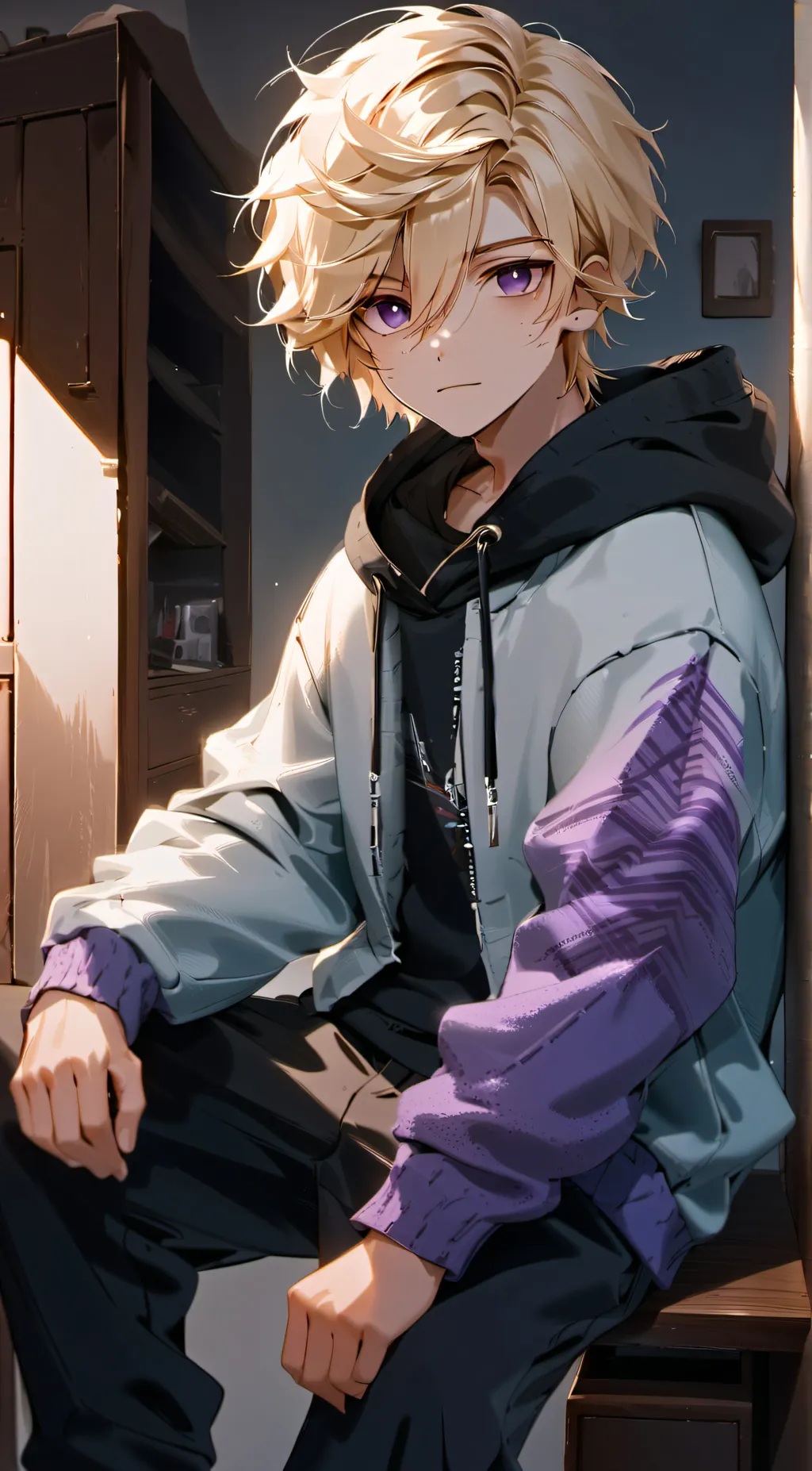 ai character: Leo background