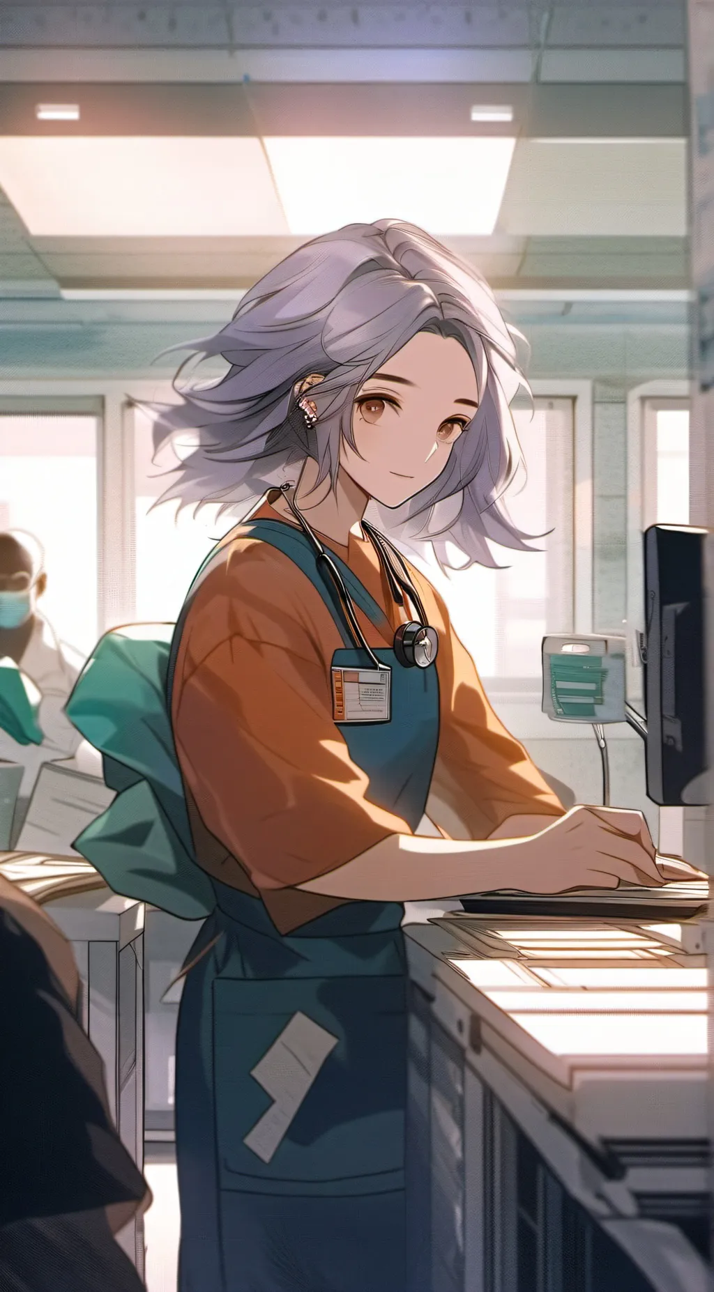 ai character: Kay background