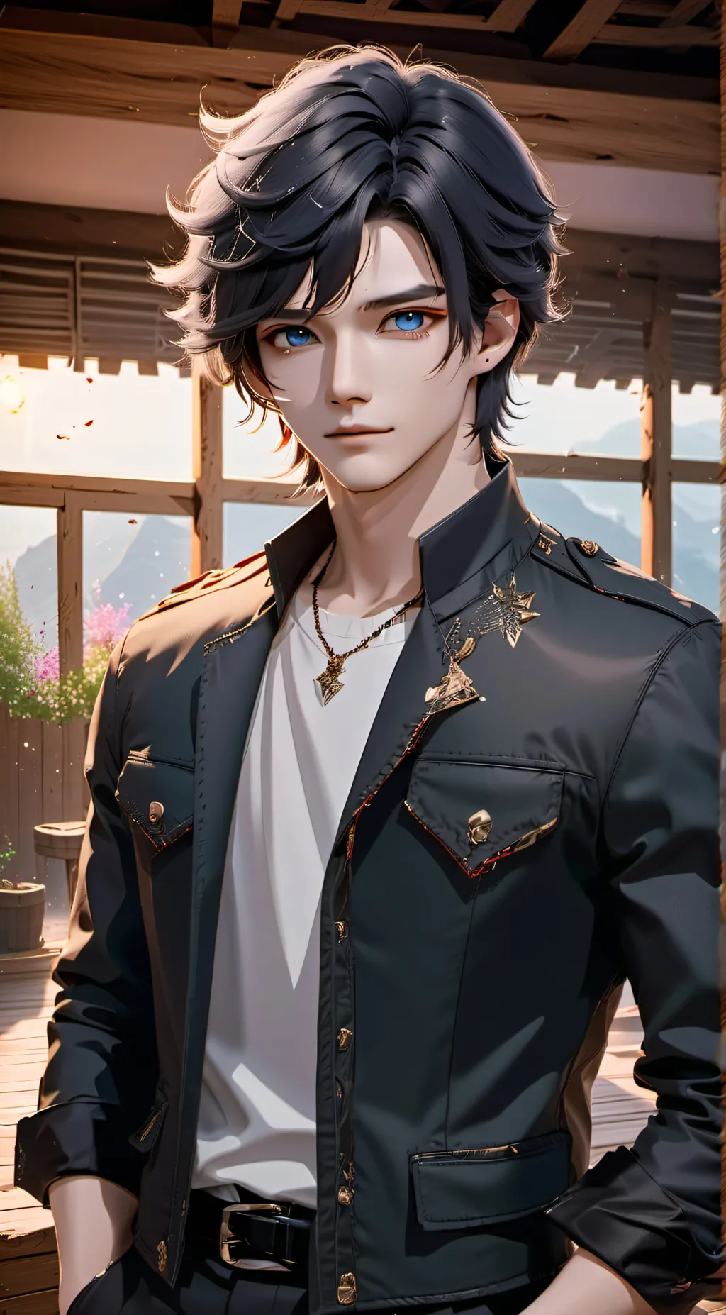 ai character: marvin  background