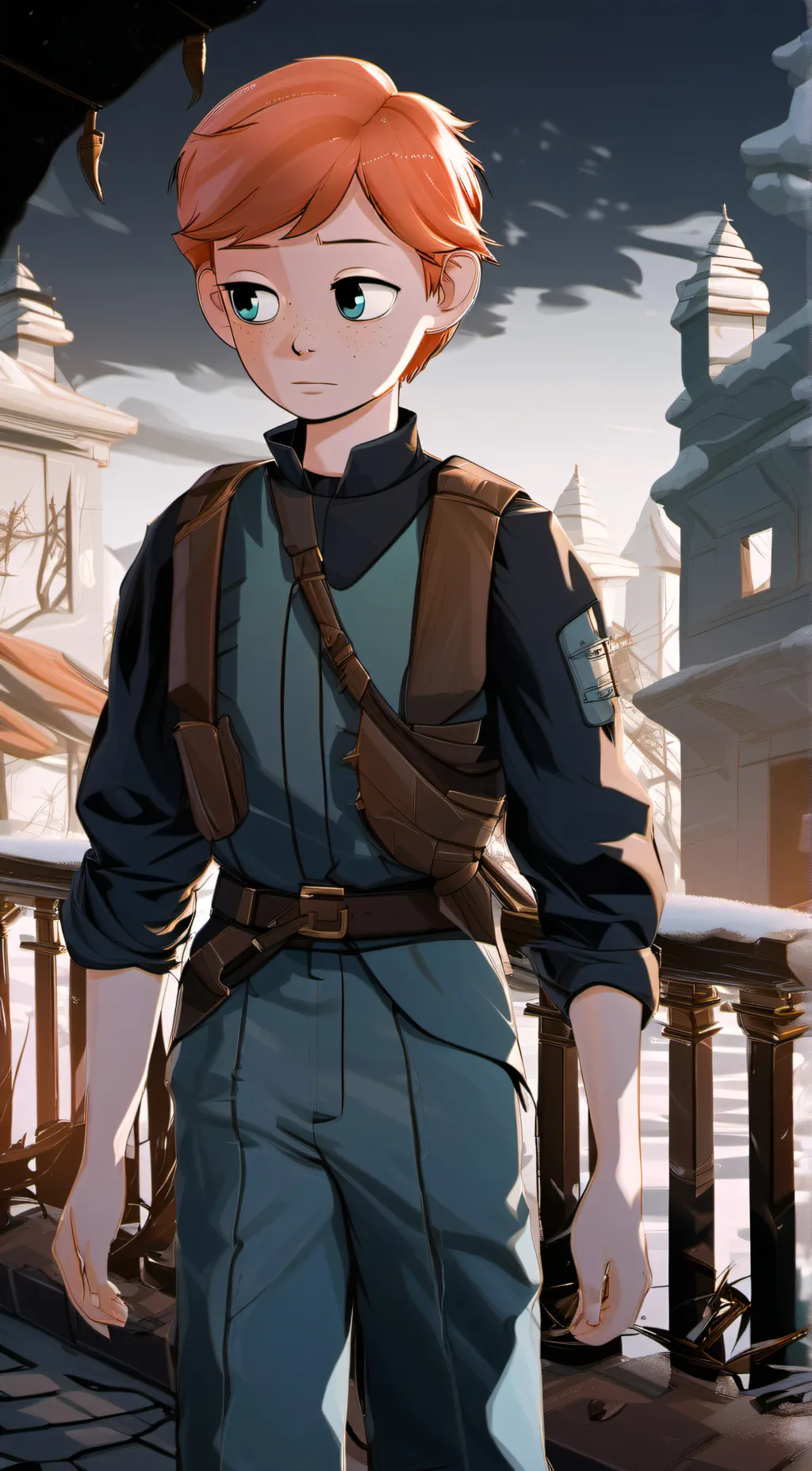 ai character: Ron Weasley background