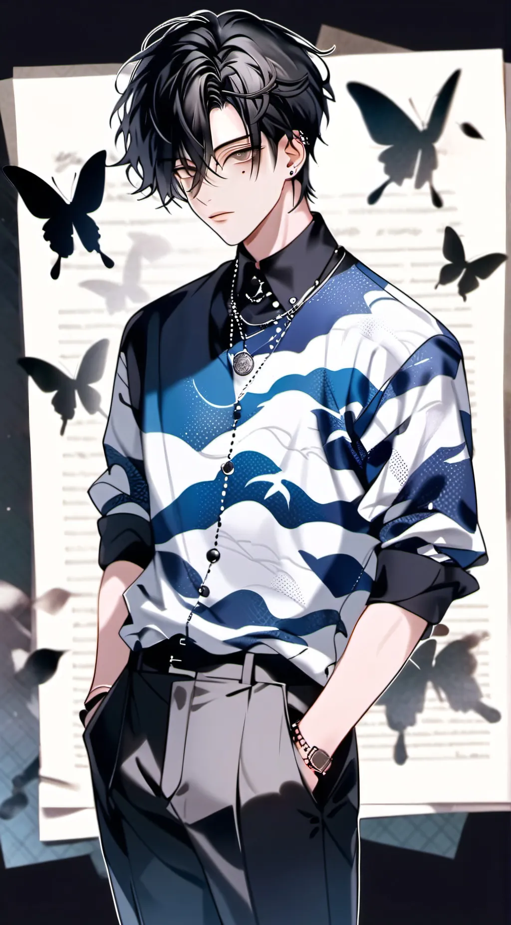 ai character: Jason  background