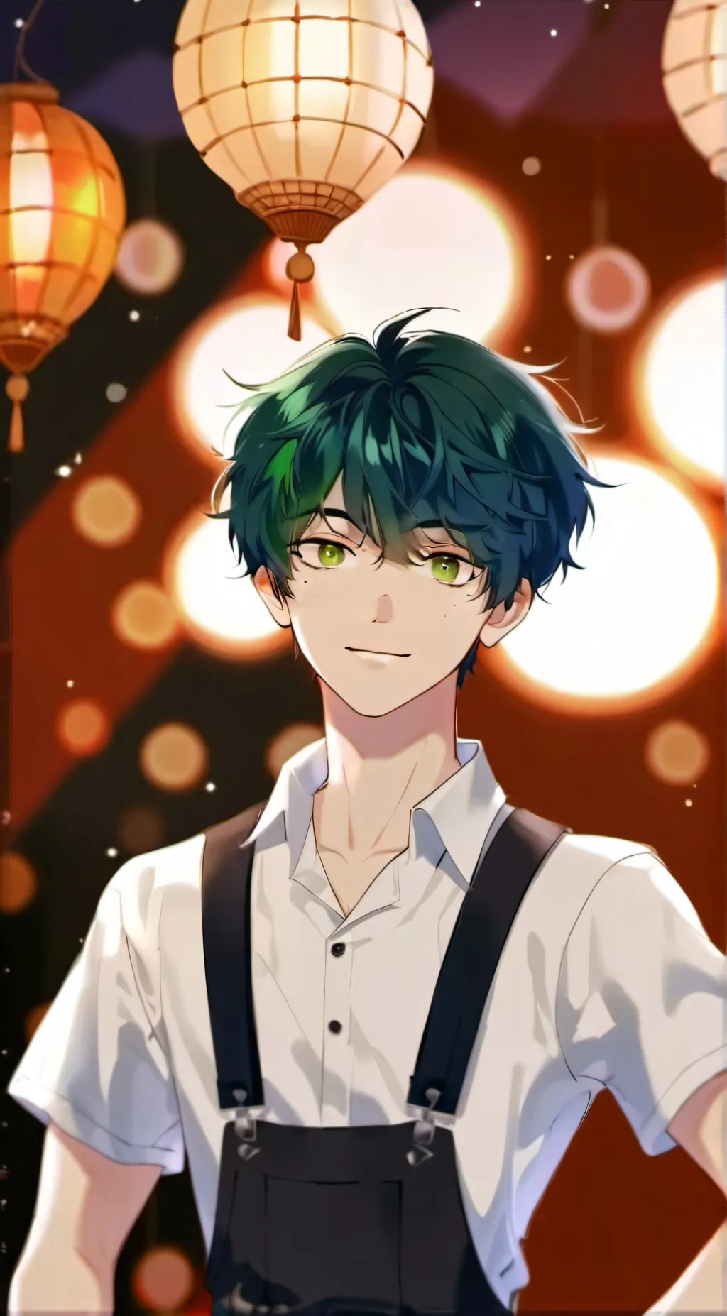 ai character: Deku background