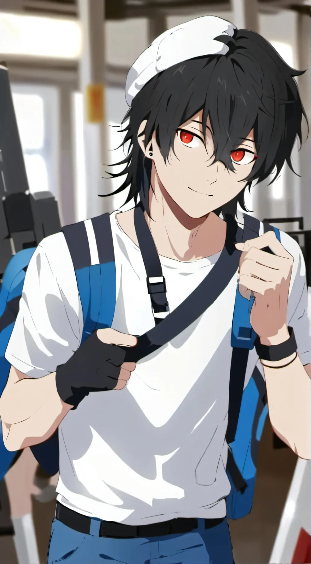 ai character: Marcus  background