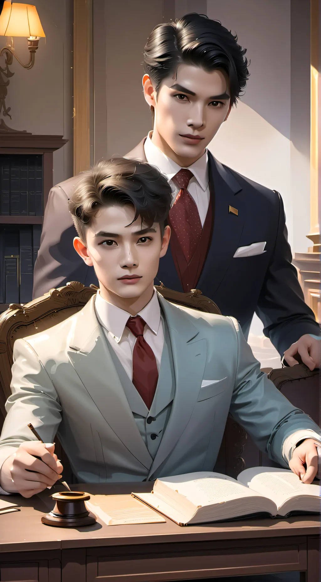 ai character: Lawyers background