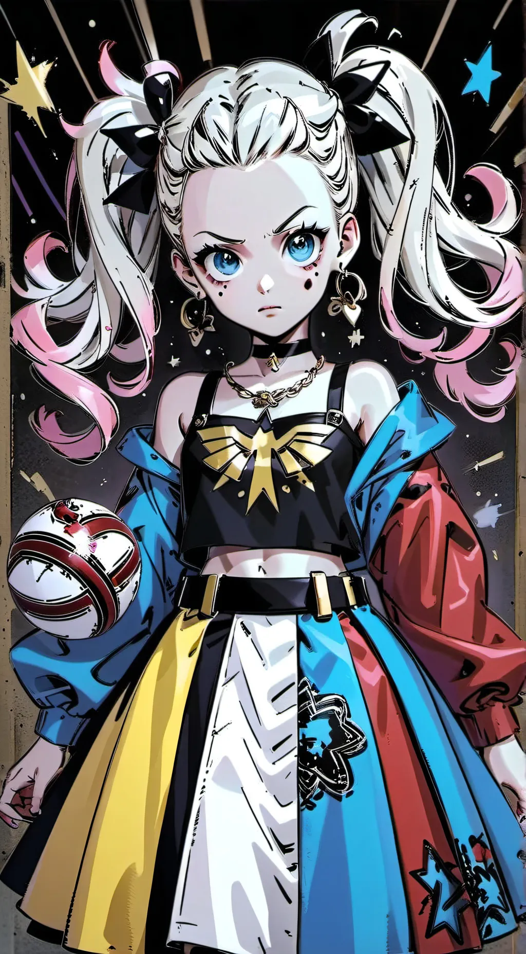 ai character: Marley  spinn background