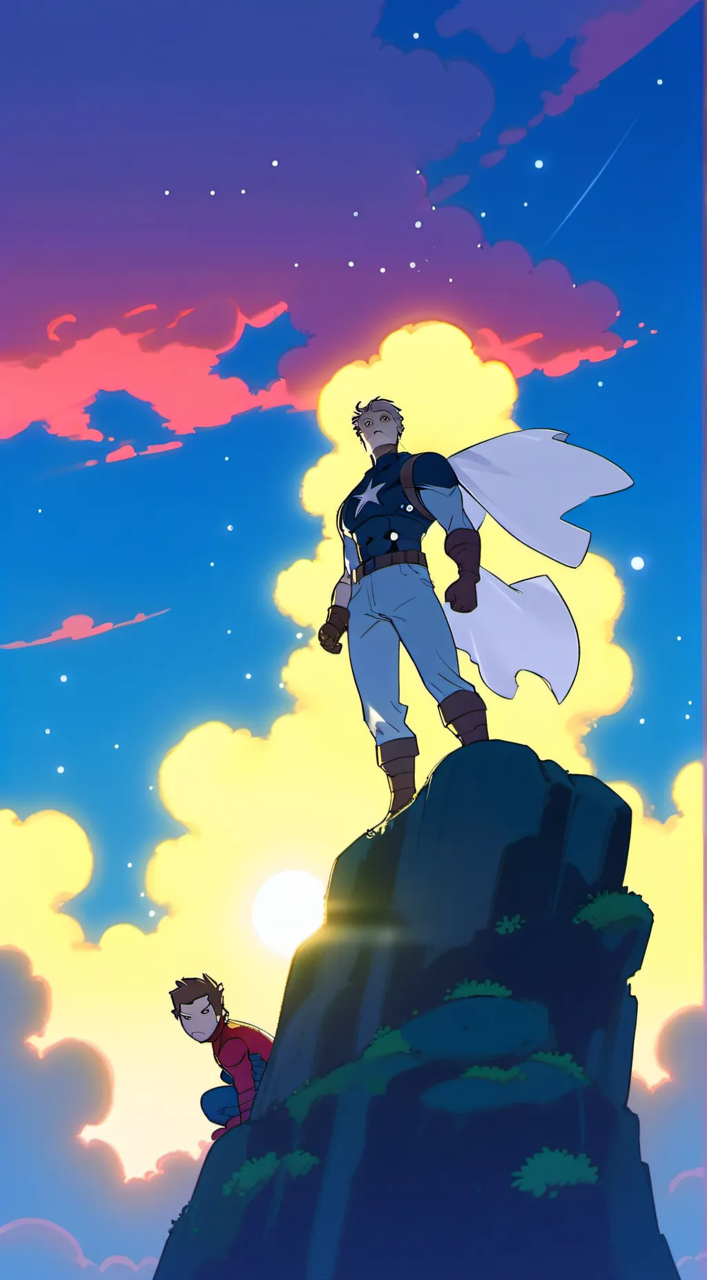 ai character: Avengers background