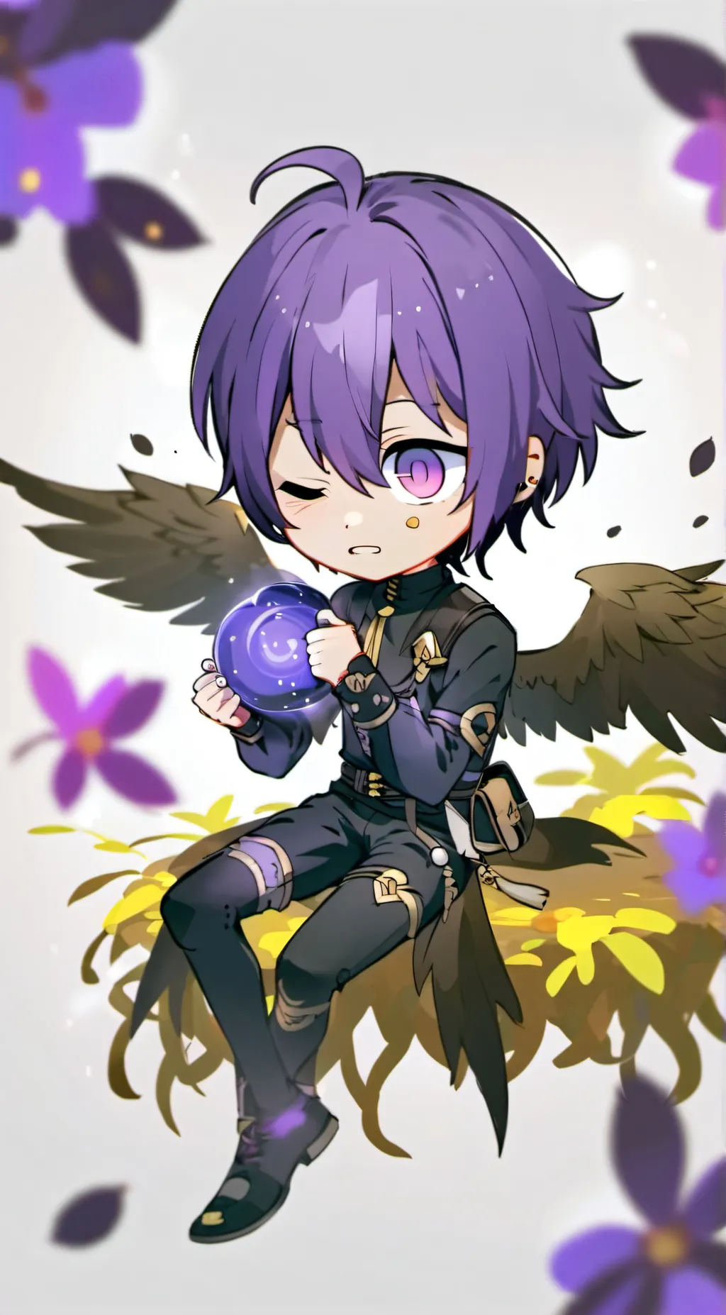 ai character: Nathaniel 2024 background