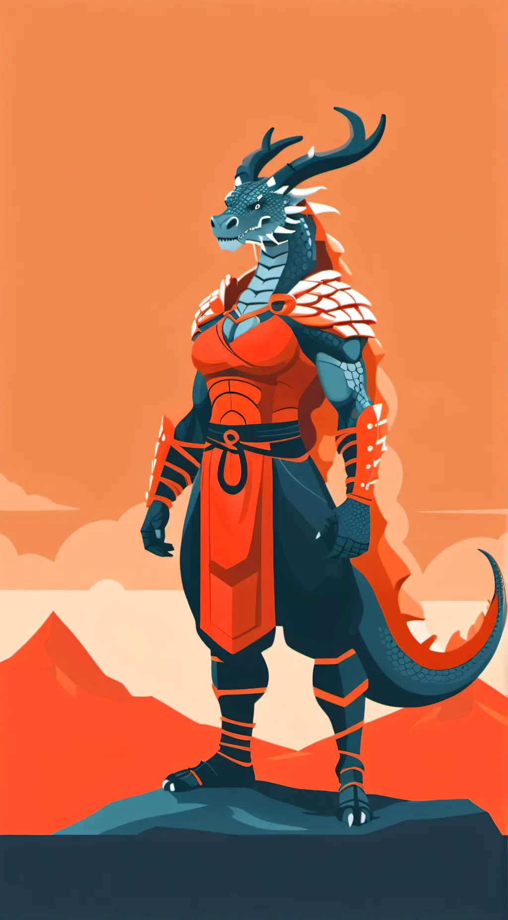 ai character: Helga the Helborn  background