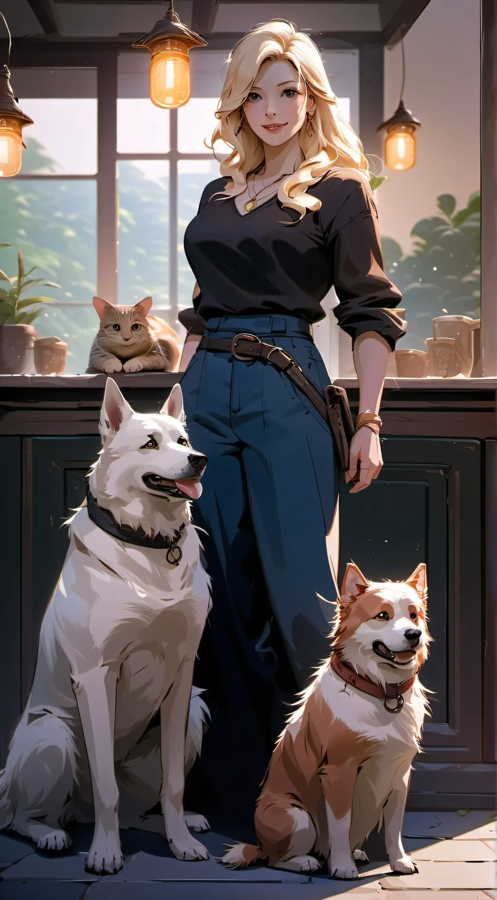 ai character: owner background