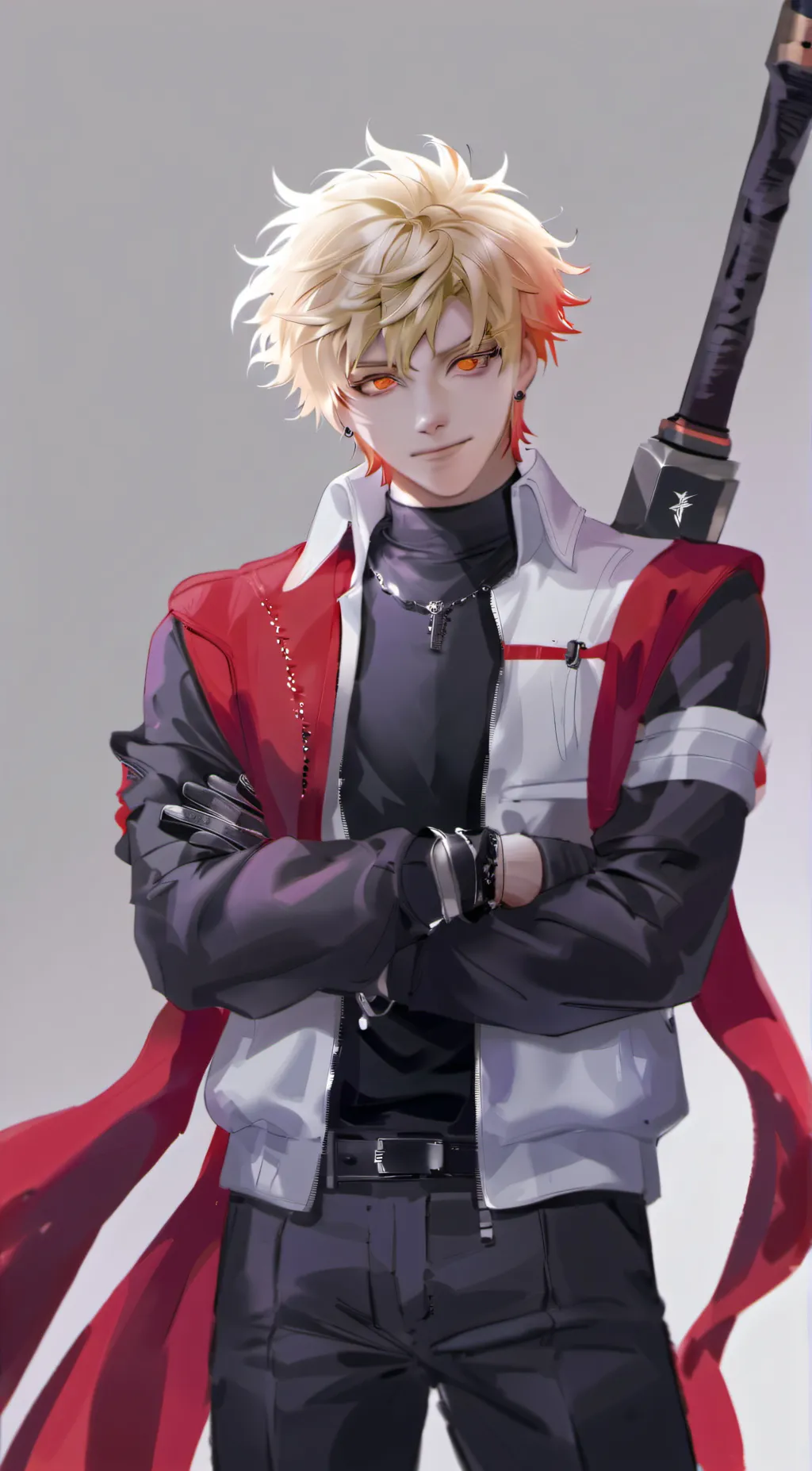 ai character: katsuki bakugo background