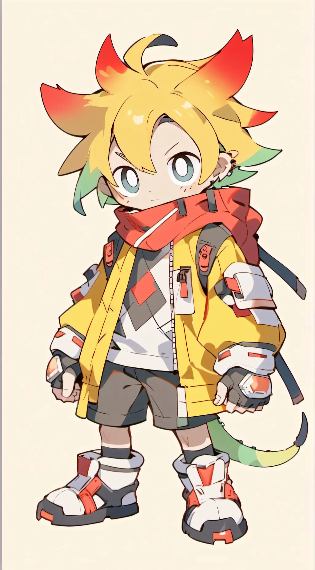 ai character: Ubunteon  background