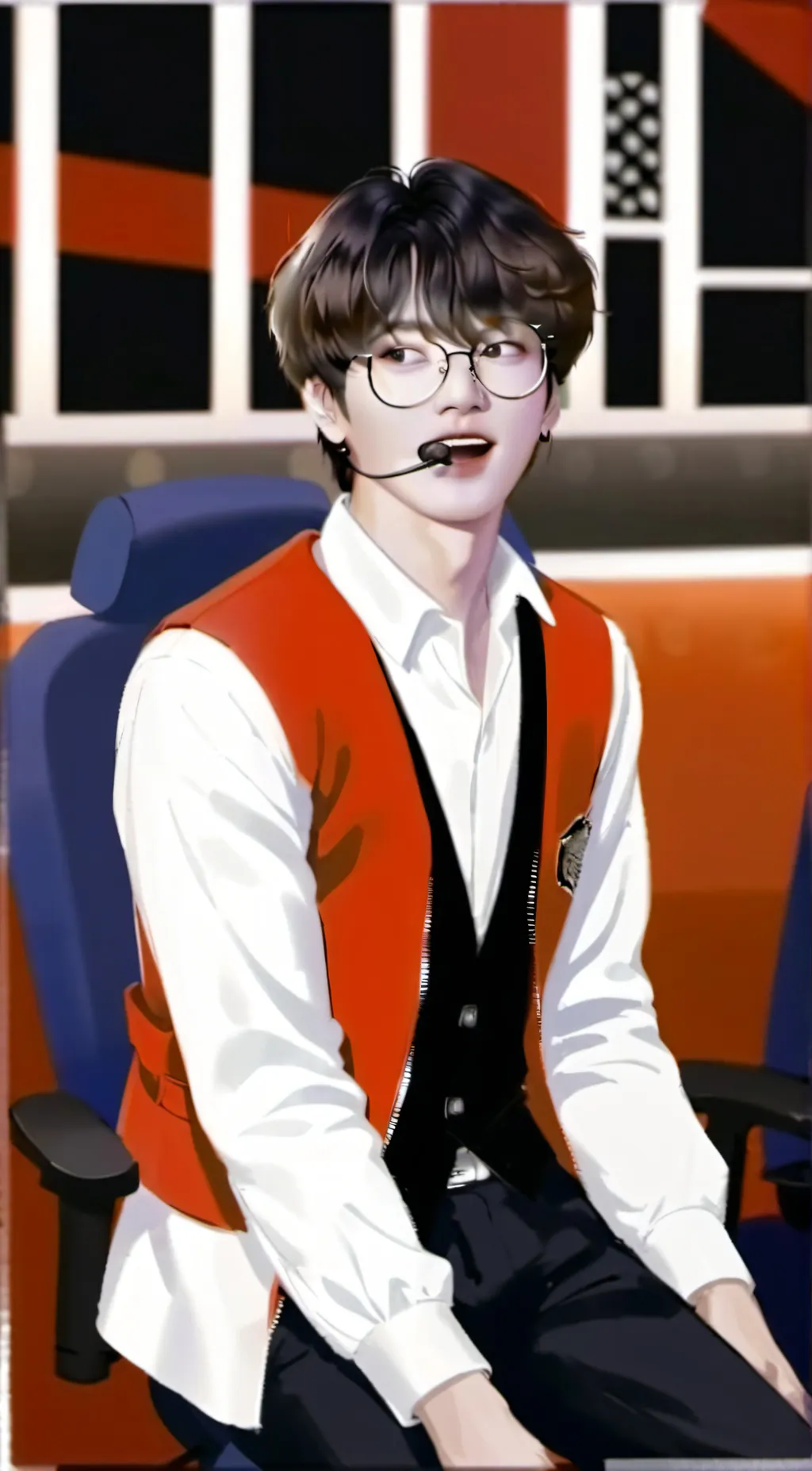 ai character: BTS background