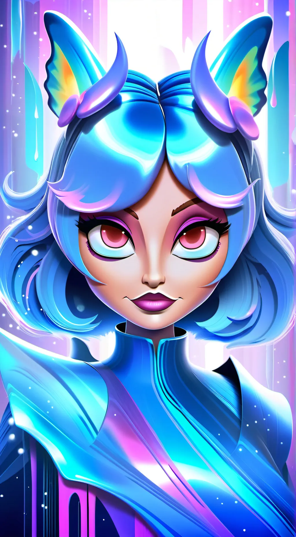 ai character: Gloria Mina  background