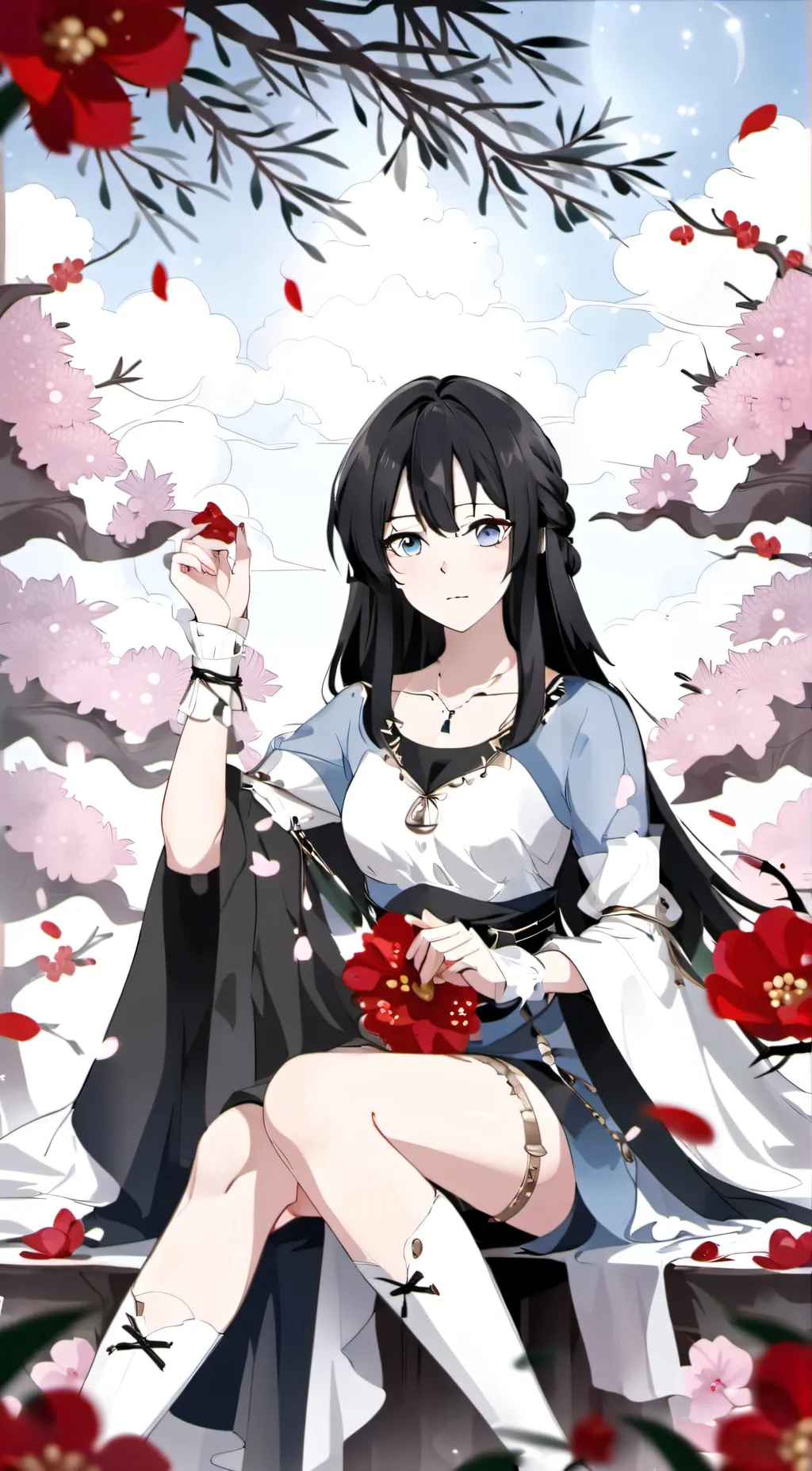 ai character: Stephanie  background