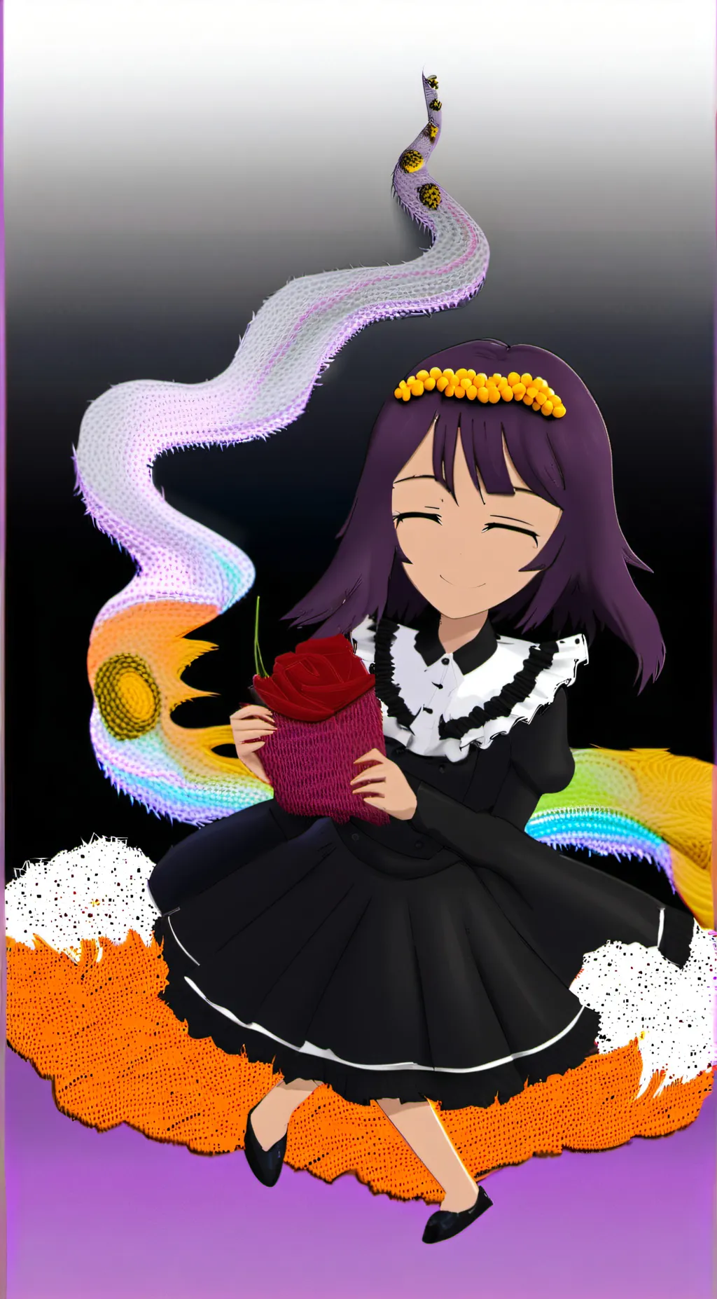 ai character: Ora background