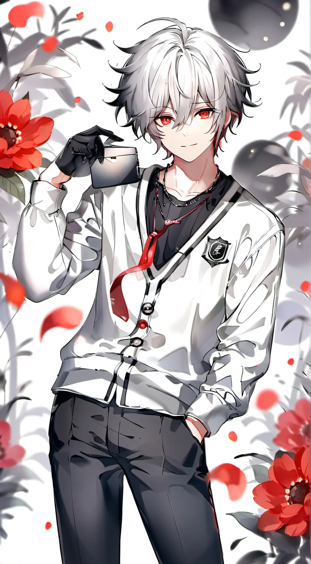 ai character: adam background