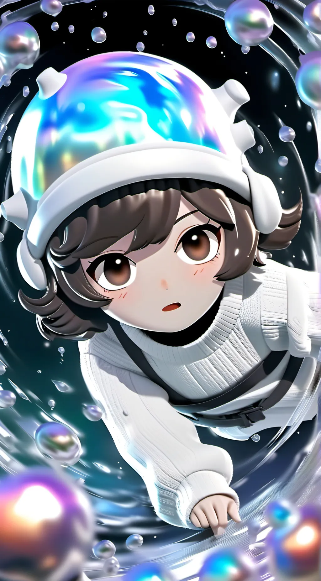 ai character: prank mum background