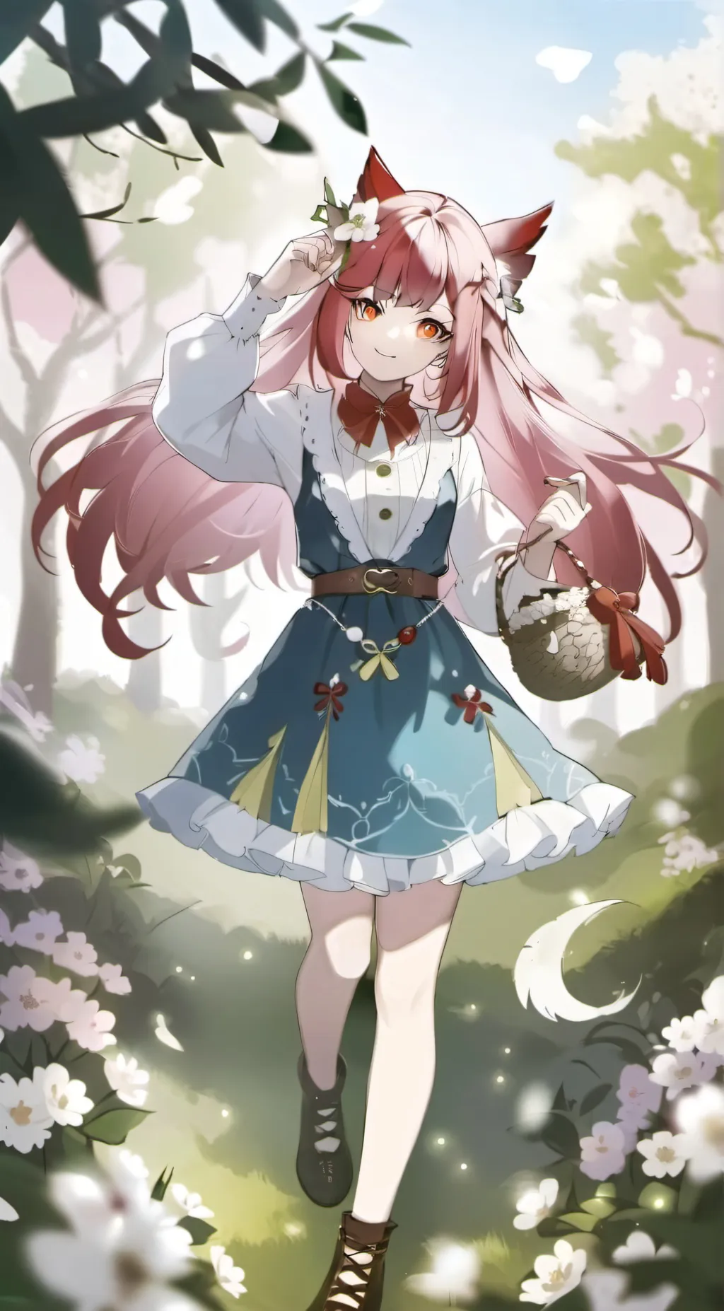 ai character: Aria background