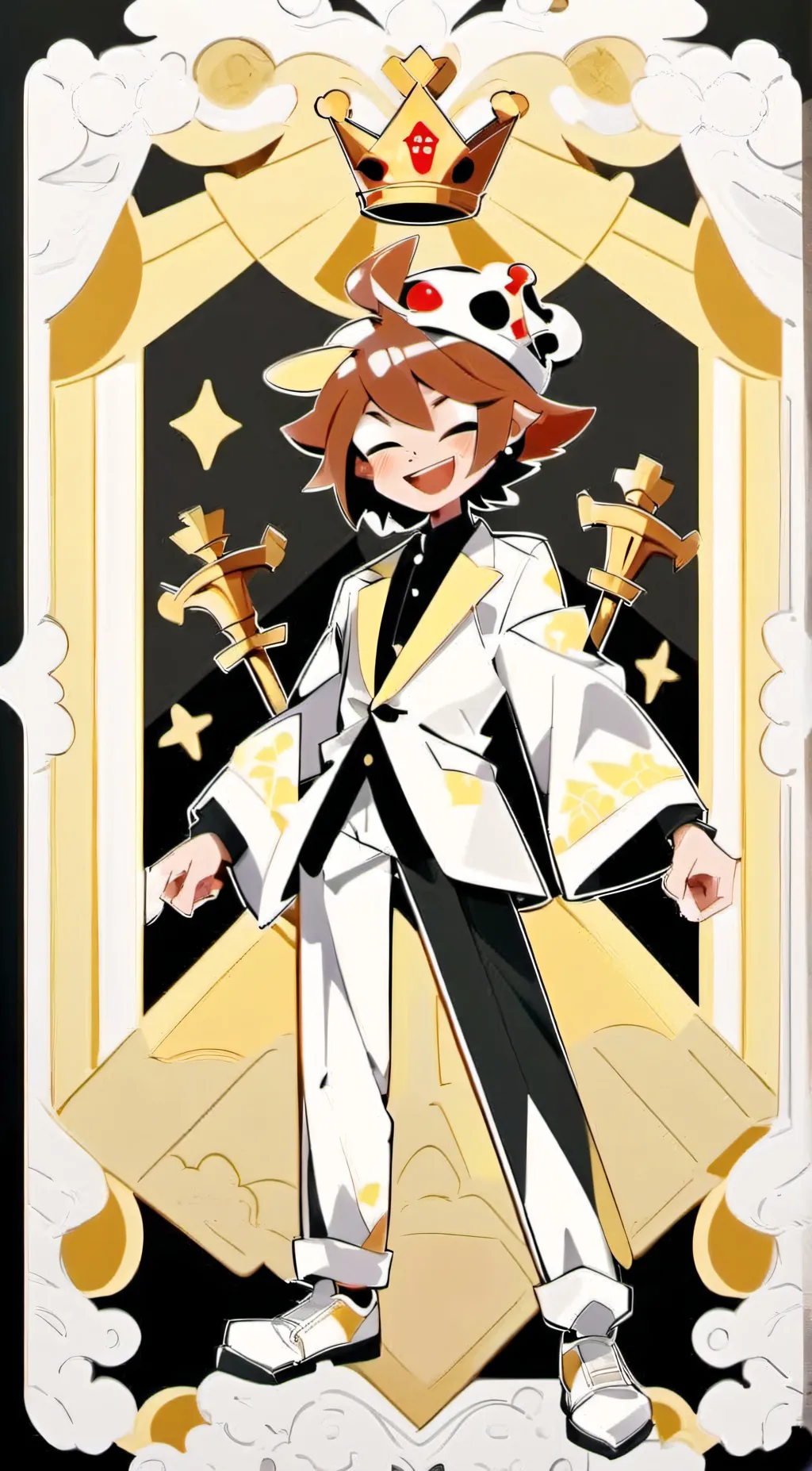 ai character: clot background