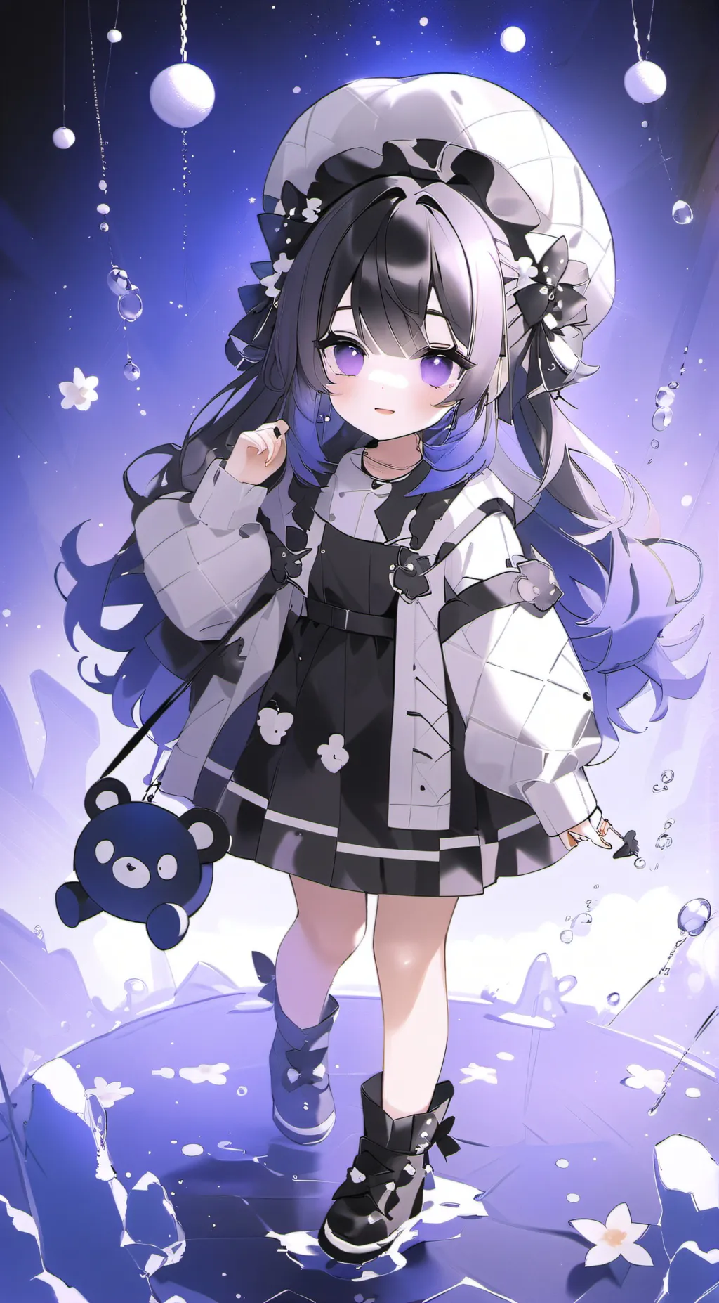 ai character: Valerie  background