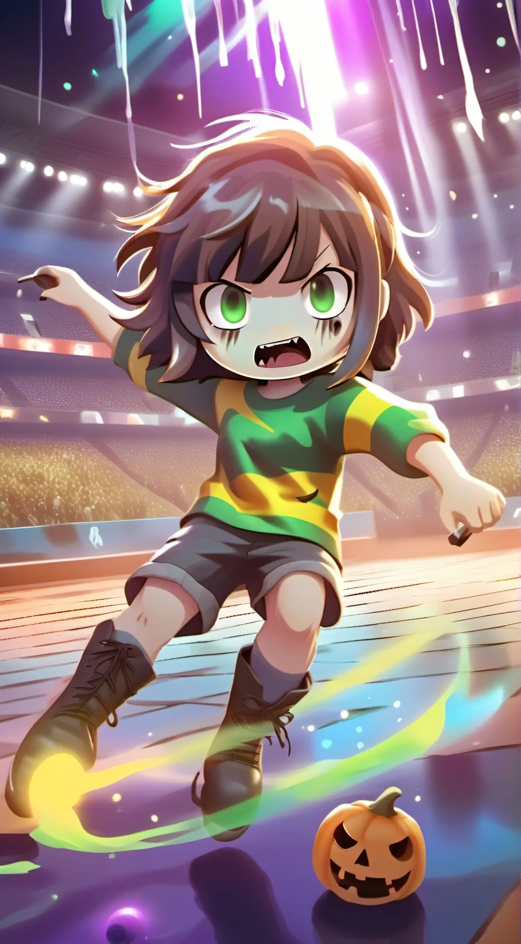 ai character: Chara background