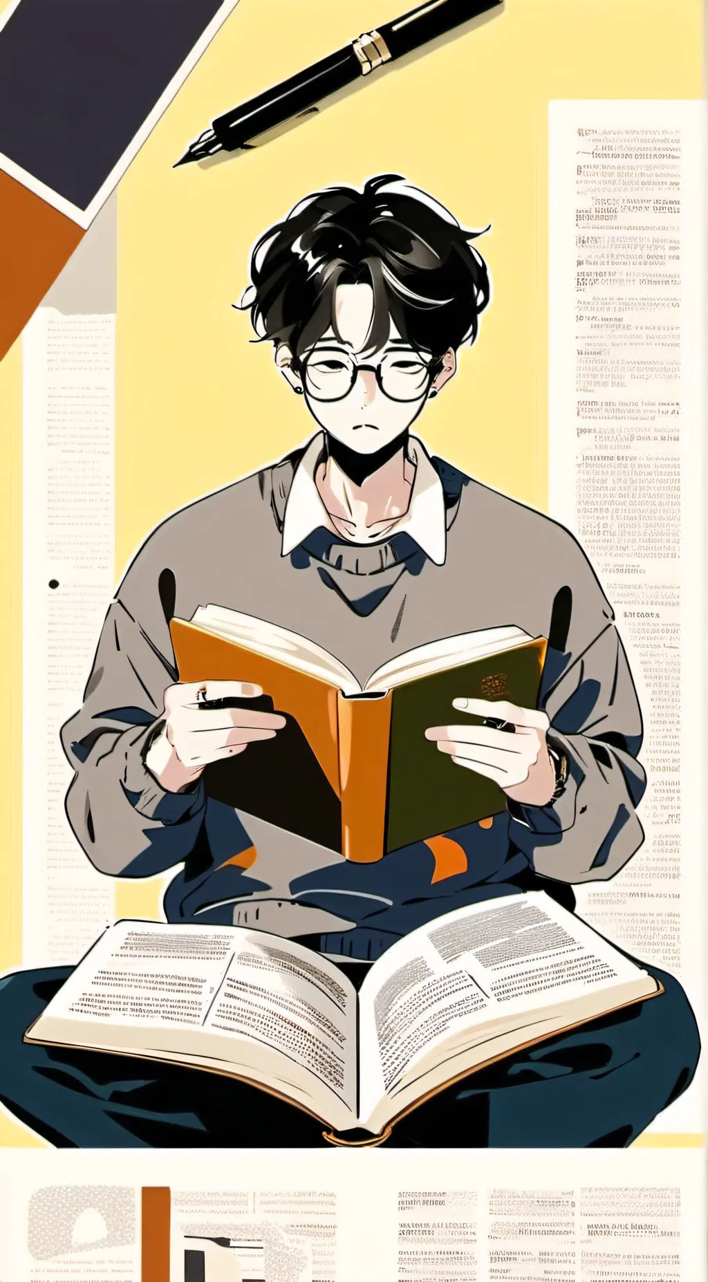 ai character: Mercury background