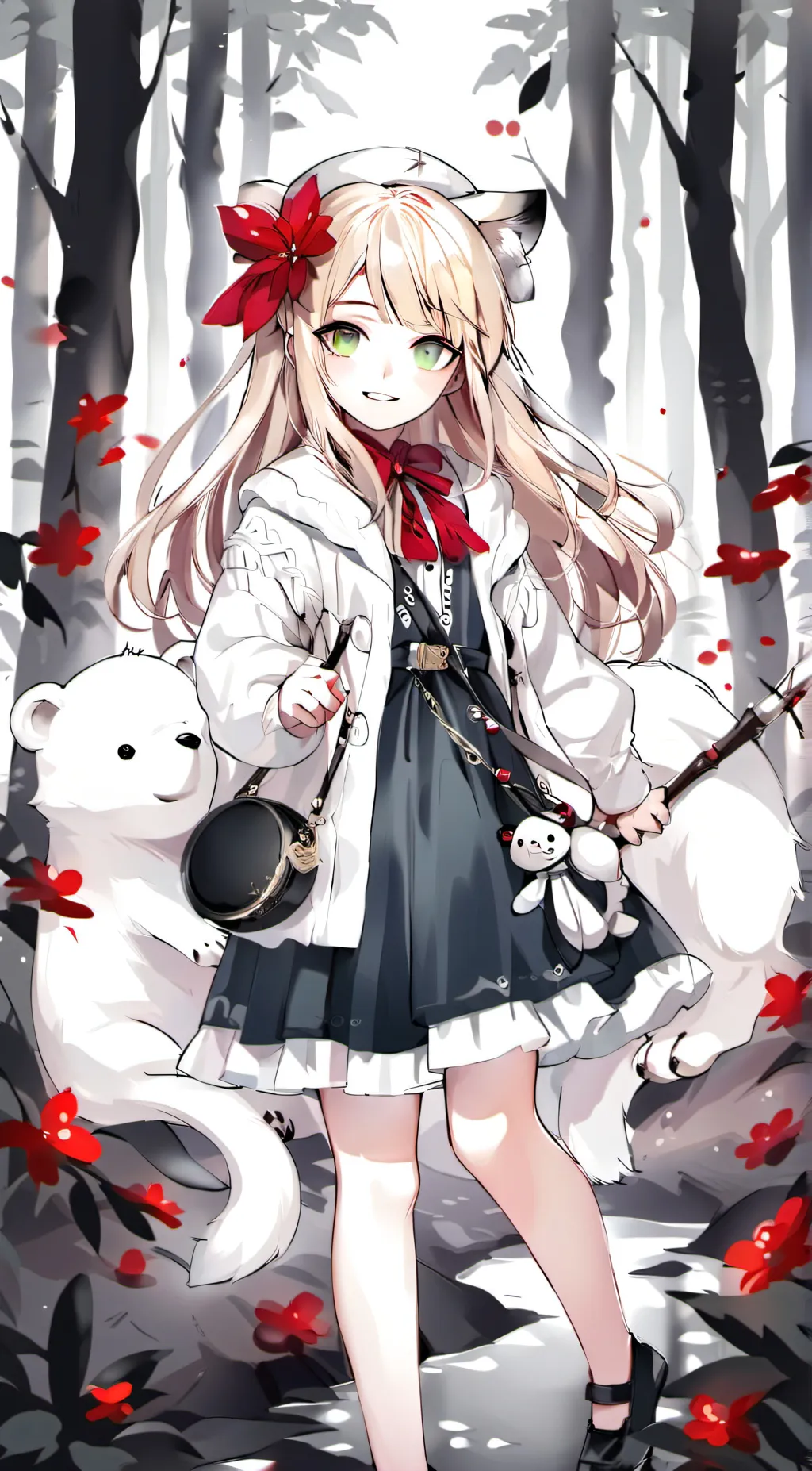 ai character: ella background