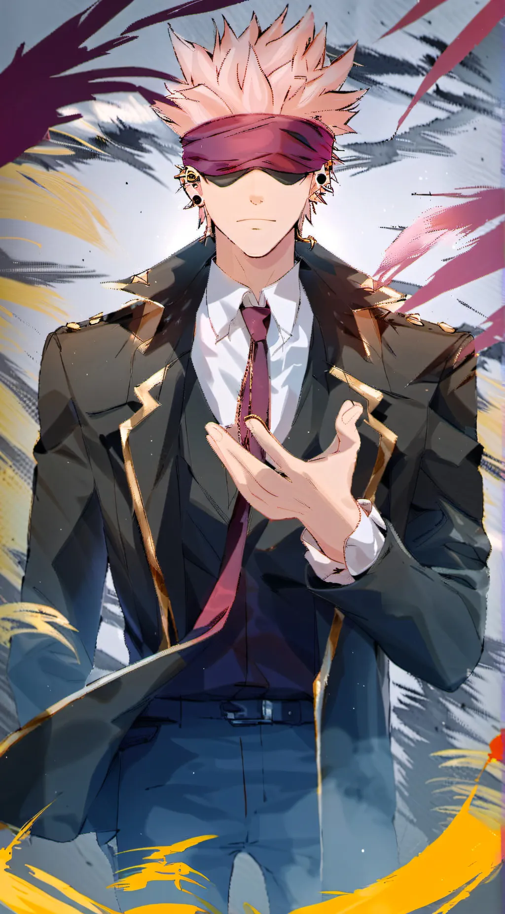 ai character: Satoru Gojo background