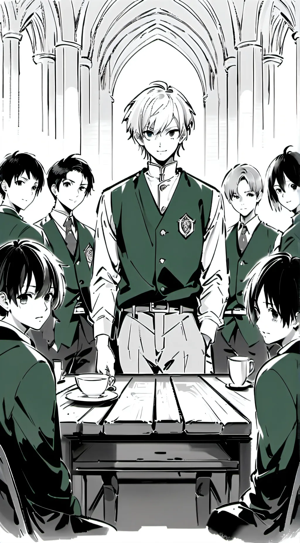 ai character: slytherin boys 767 background