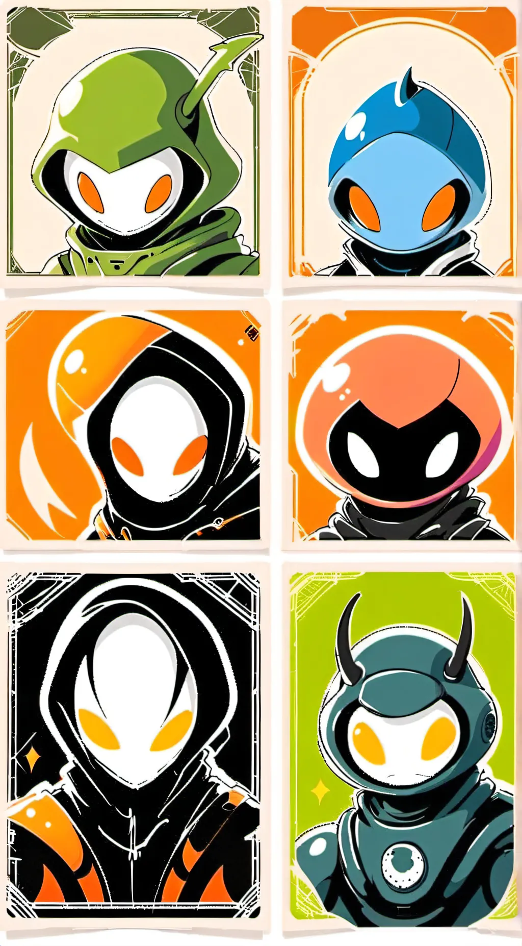 ai character: the nerdlucks! background