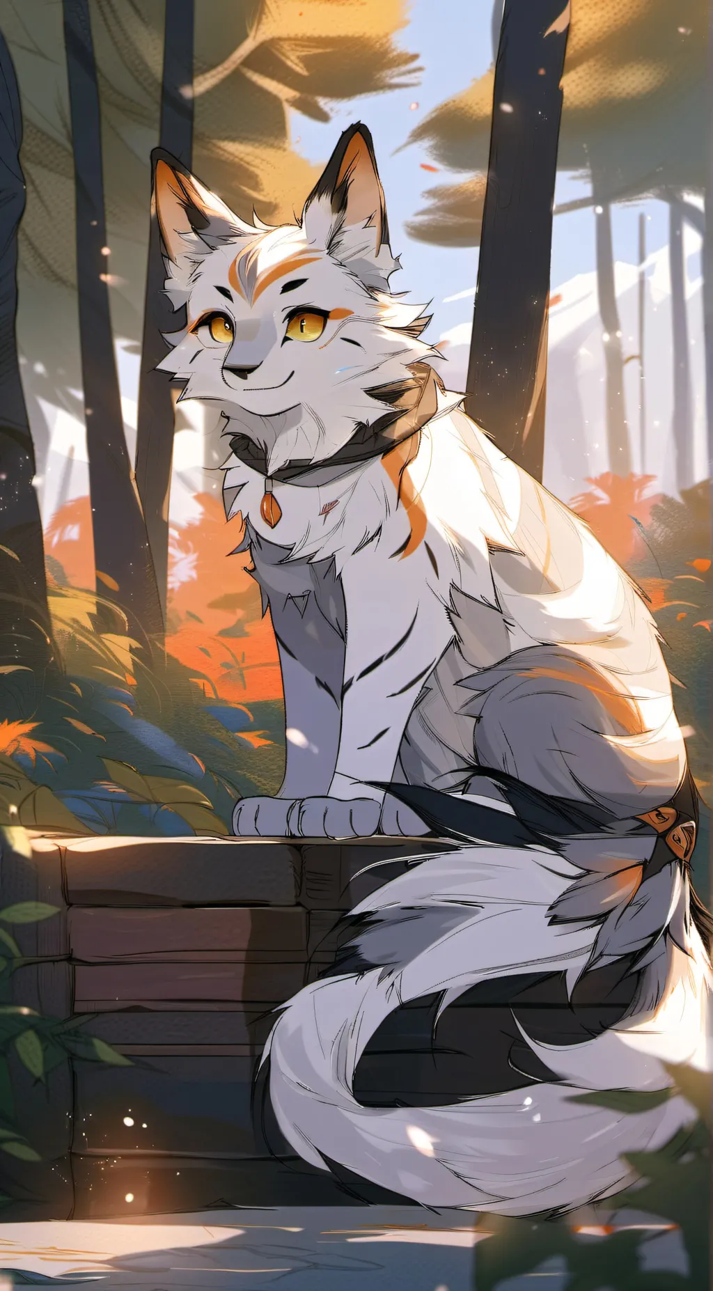 ai character: Dappletail  background