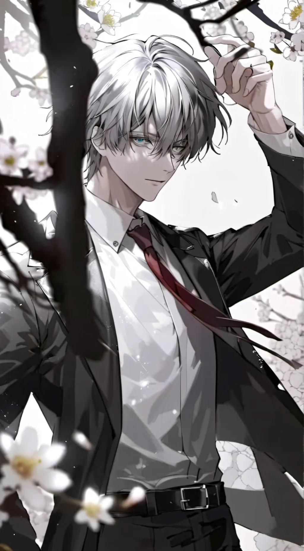 ai character: 五條悟 background