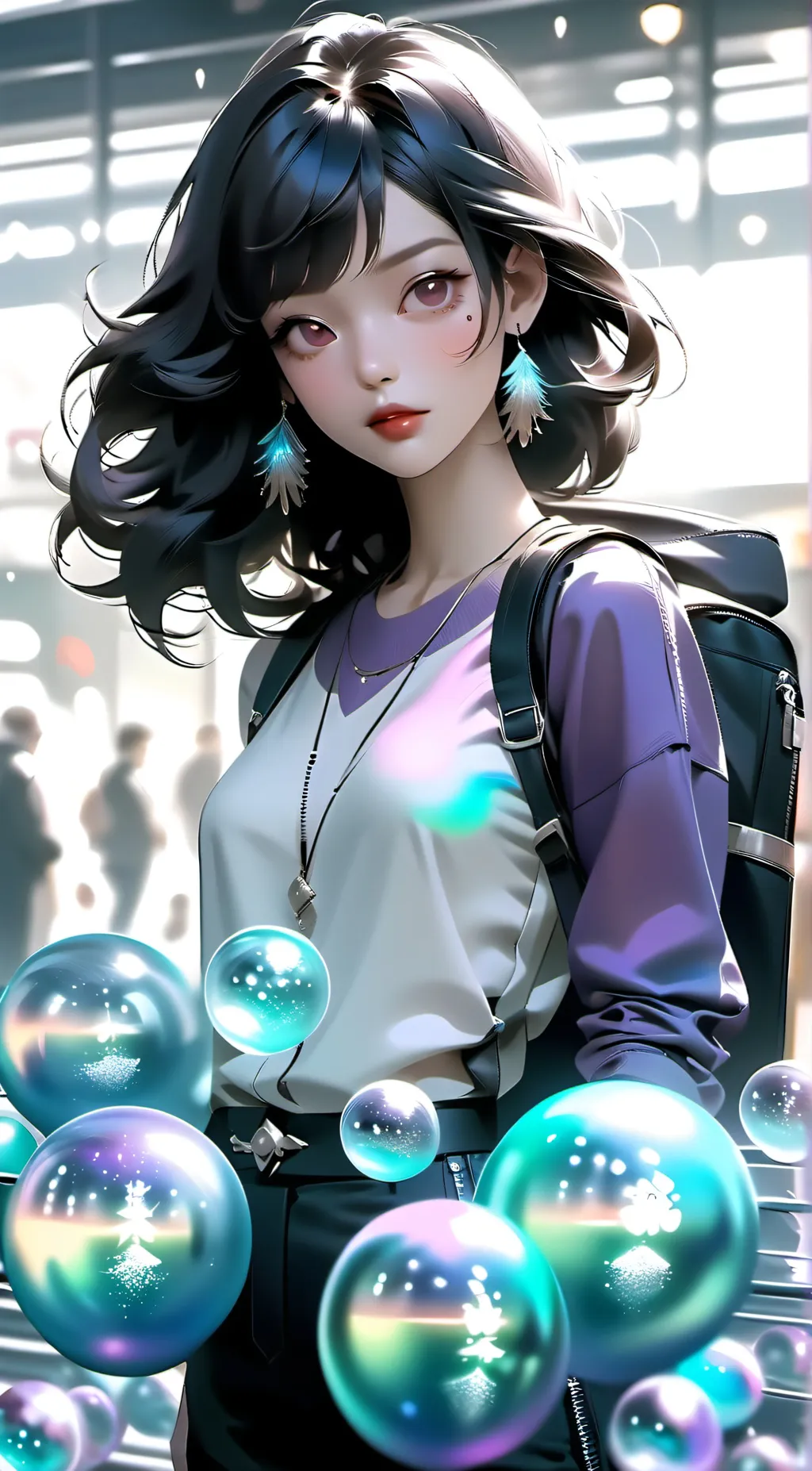 ai character: sophia background