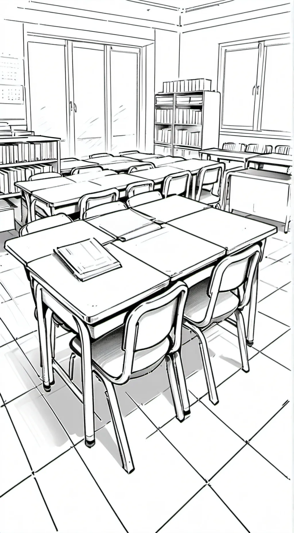 ai character: Miss Bloomie Chase background